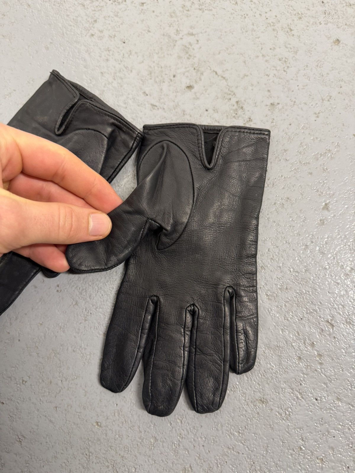 Valentino Valentino Garavani Leather/Silk Studded Gloves Size ONE SIZE - 5 Thumbnail