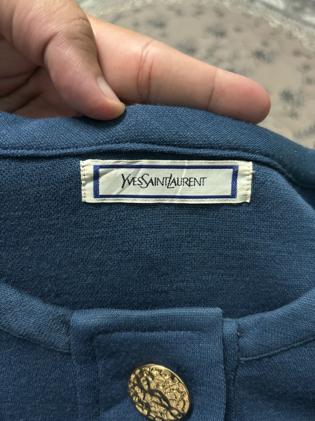 Yves Saint Laurent ‼️RARE‼️VINTAGE YVES SAINT LAURENT WOOL DRESS🔥 Size M / US 6-8 / IT 42-44 - 20 Thumbnail