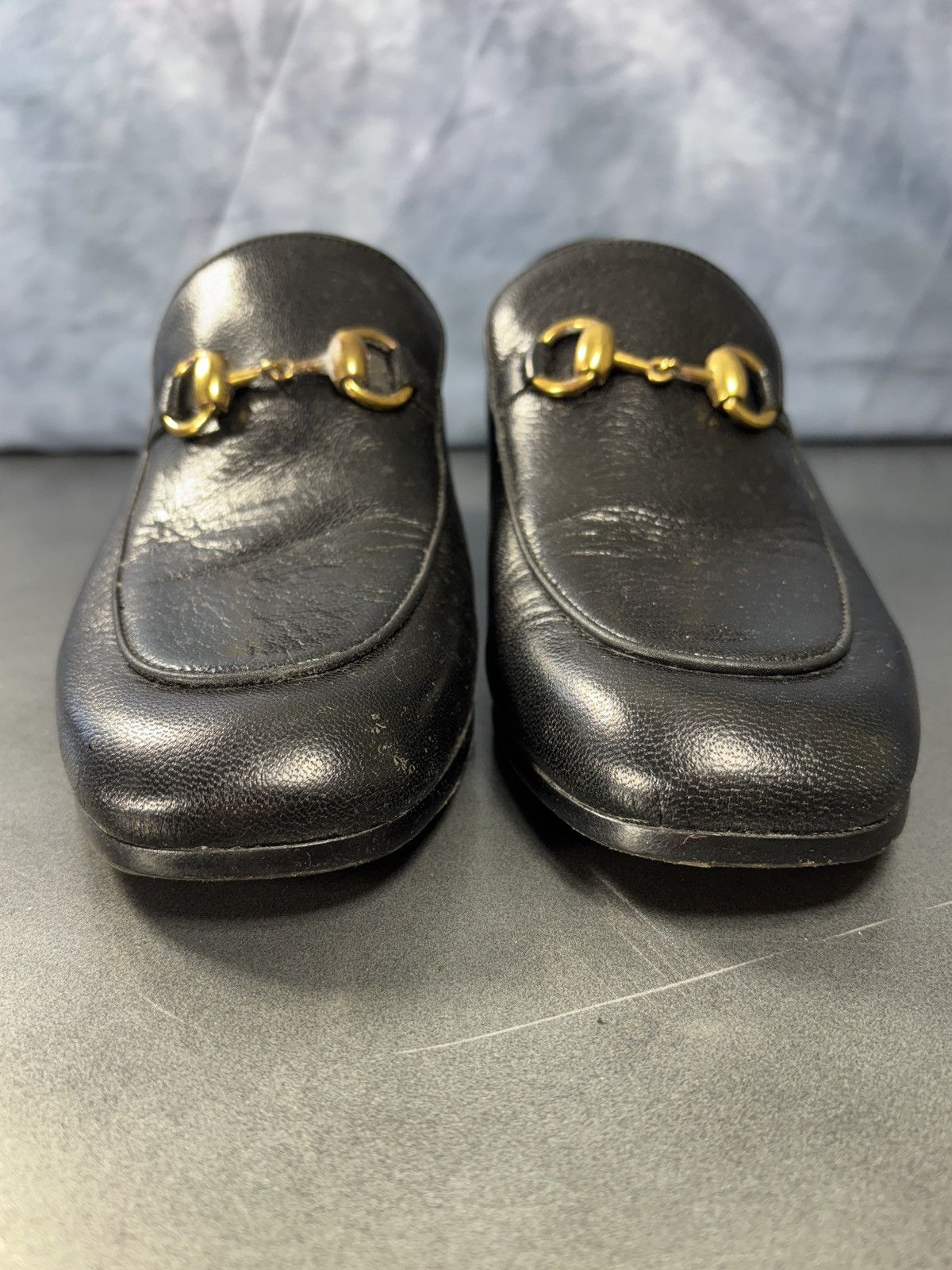 Gucci 2018 Gucci Horsebit Loafer Leather Mules Heels Crystal Jewel Size US 9 / IT 39 - 16 Thumbnail