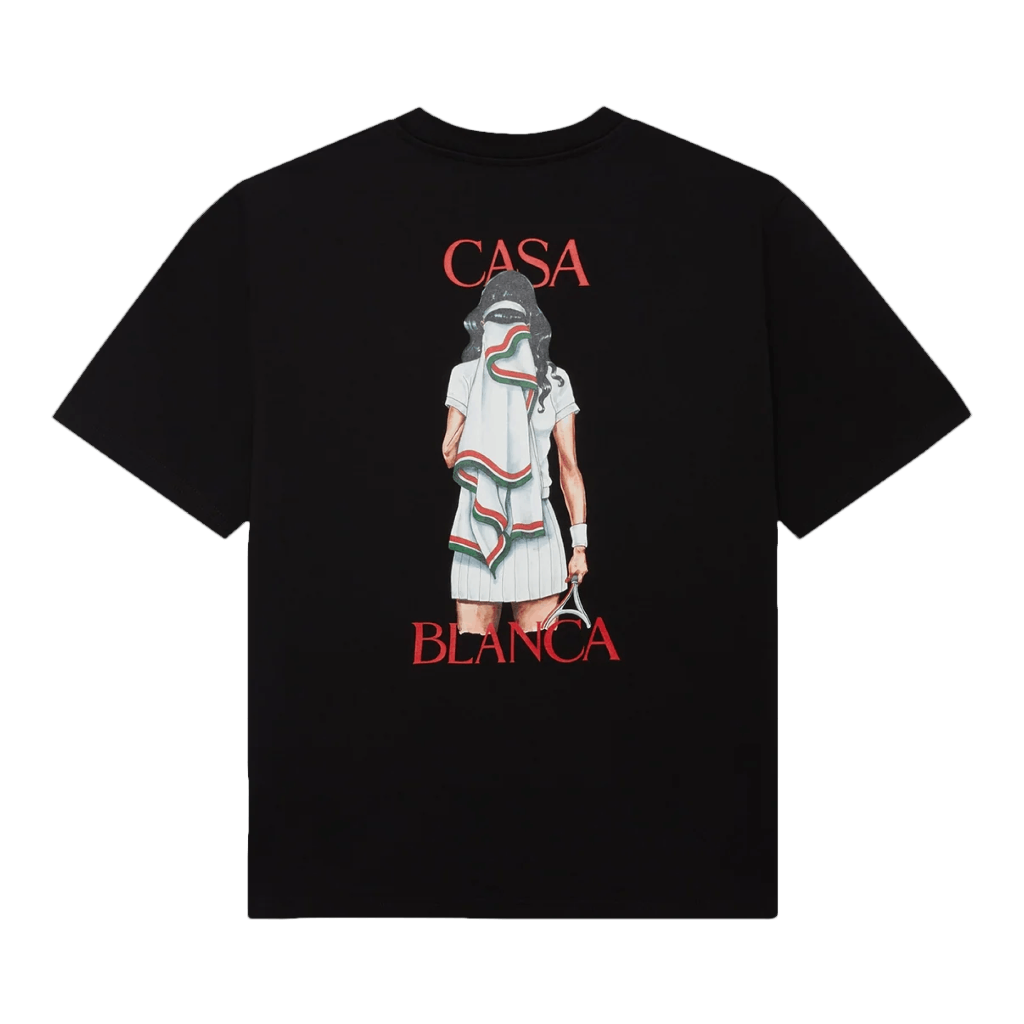 Casablanca Tennis Girl Short Sleeve T-Shirt Size US S / EU 44-46 / 1 - 1 Thumbnail