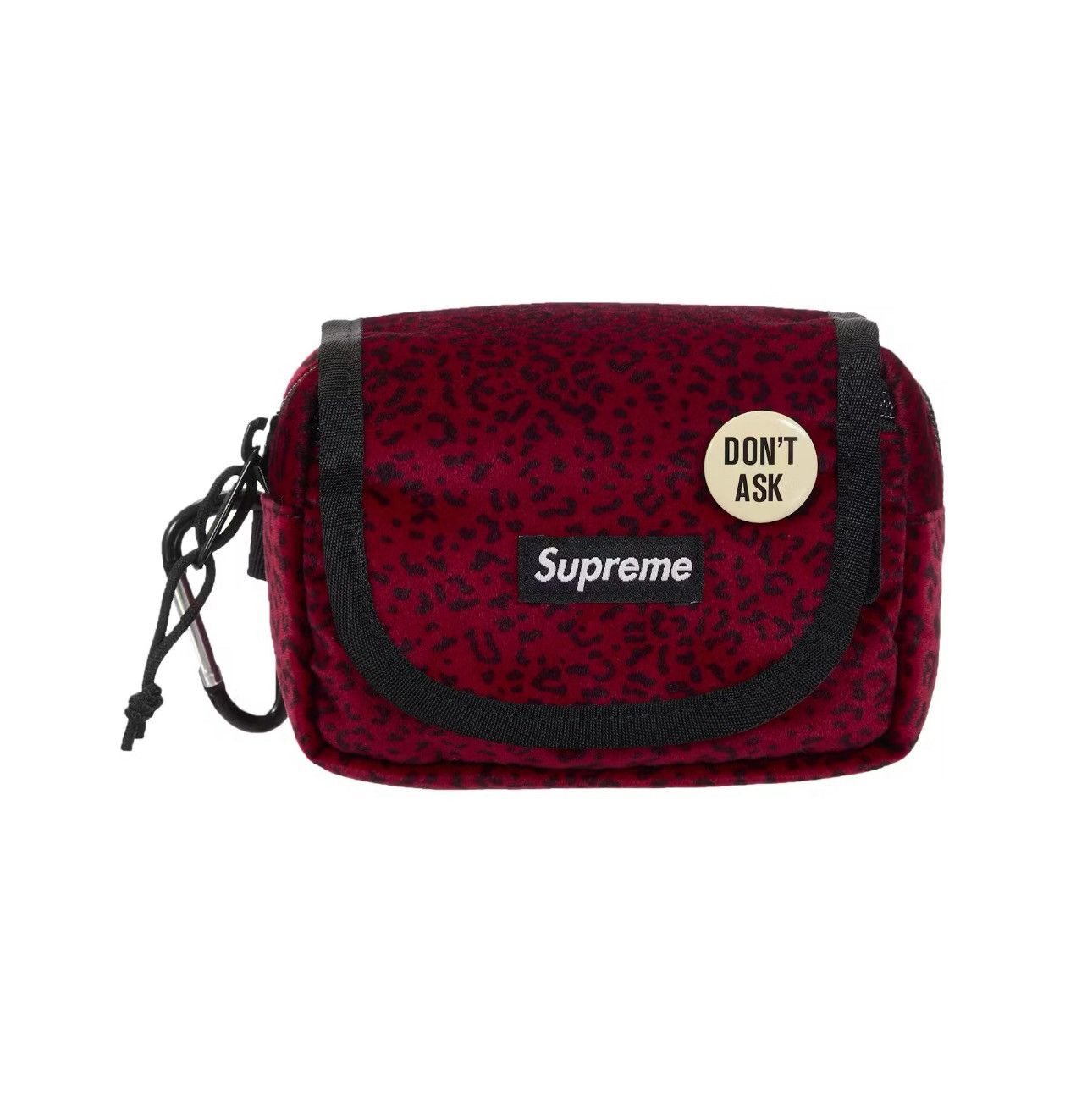 ◻*︎様 Supreme Velvet Backpack Red Leopard Supreme-Velvet-Backpack-Red-