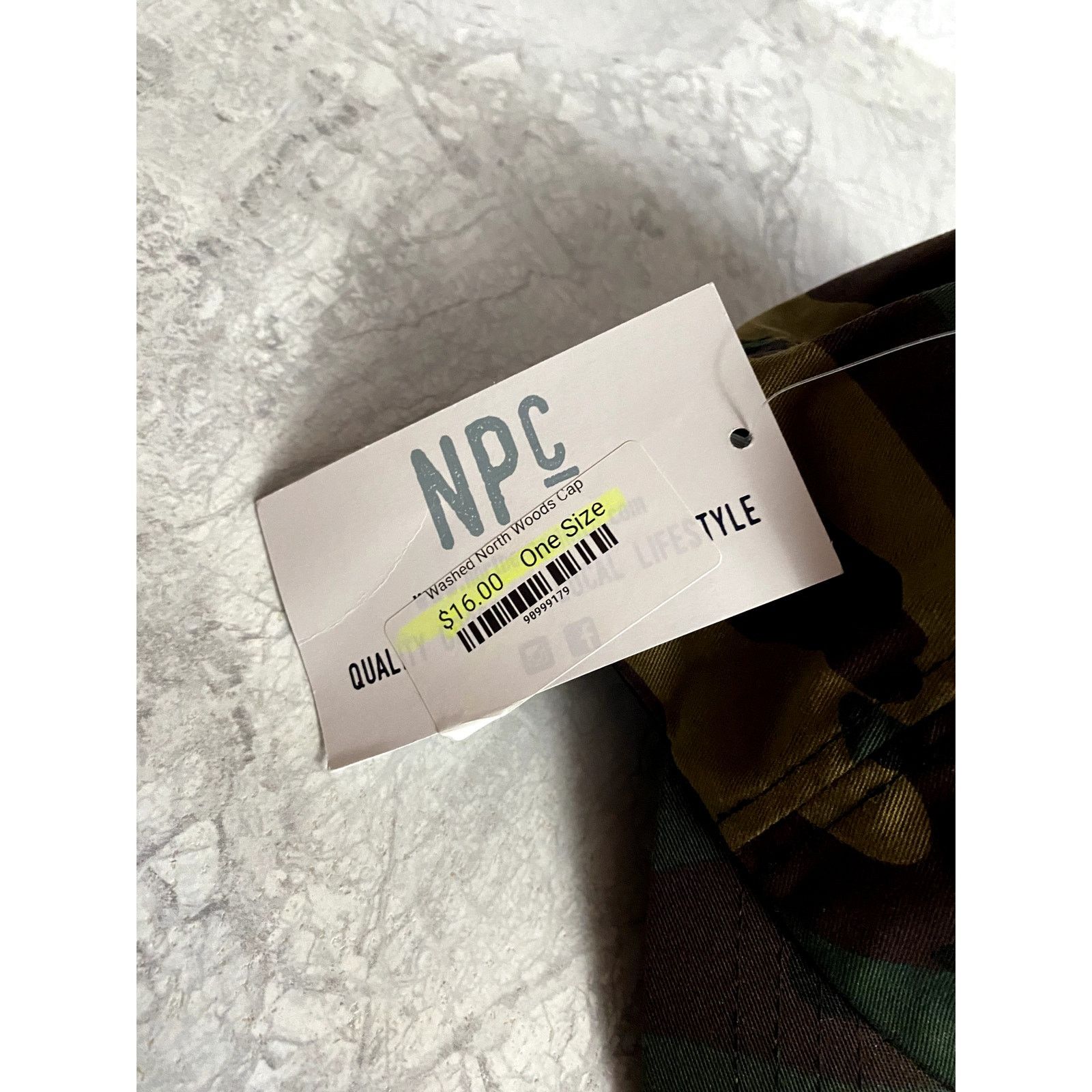 Other New with Tags - Minnesota Strapback Adjustable Camo Hat Size ONE SIZE - 4 Thumbnail