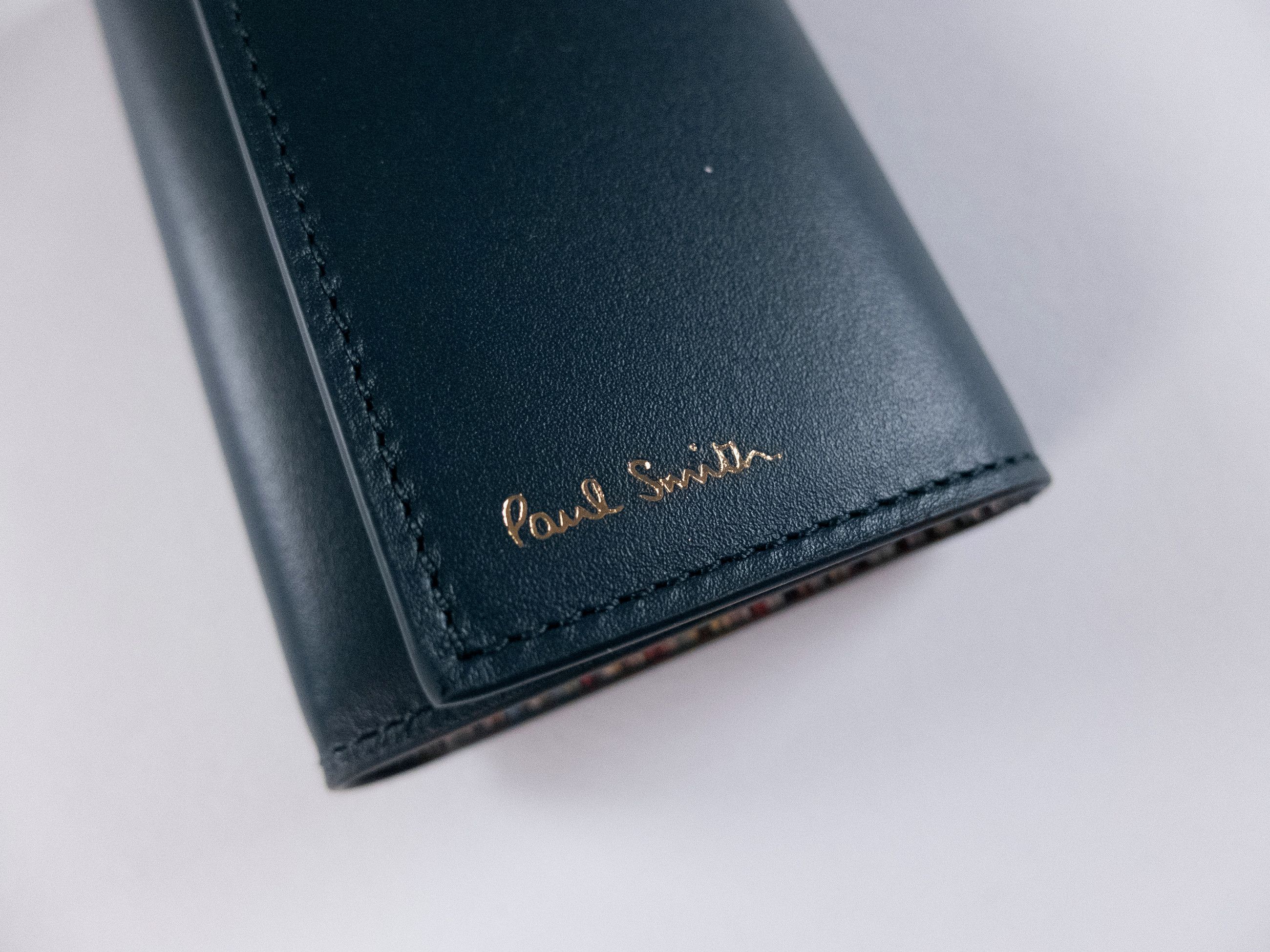 Paul Smith PAUL SMITH green leather key holder with stripe interior Size ONE SIZE - 4 Thumbnail