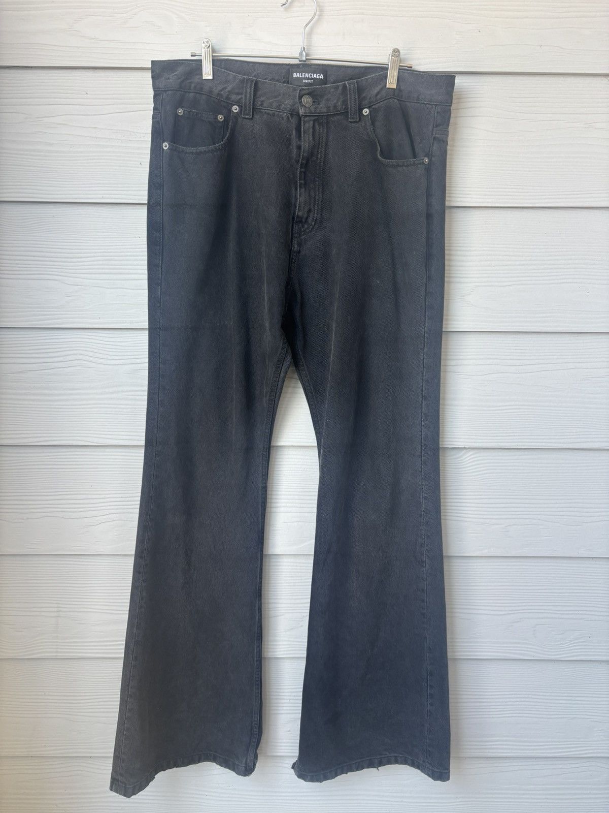 Balenciaga Balenciaga Lost Tape Flared Denim Size US 32 / EU 48 - 1 Thumbnail