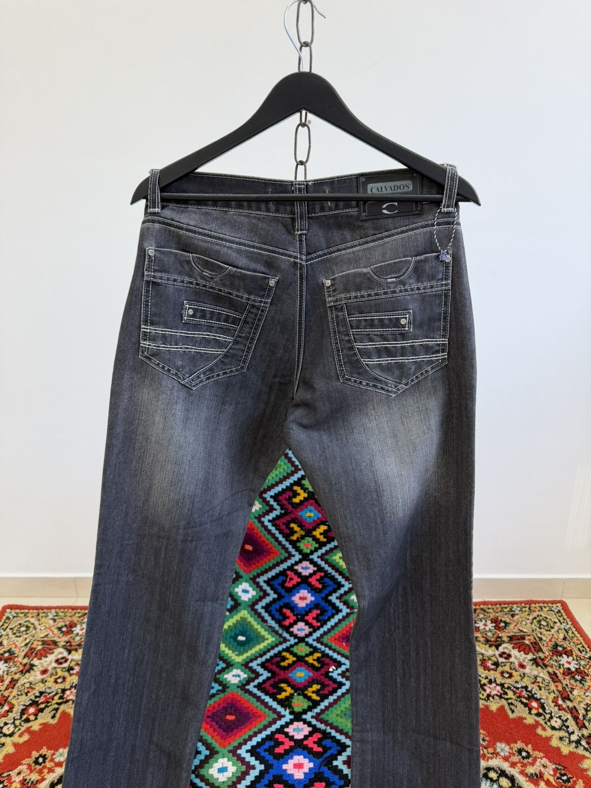 Hedi Slimane Vintage Dior Hedi Slimane Style Washed Denim Jeans Size US 30 / EU 46 - 7 Thumbnail