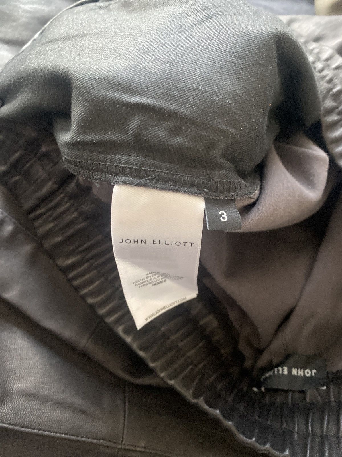 John Elliott John Elliott LA Leather Pants Black Size US 34 / EU 50 - 6 Thumbnail