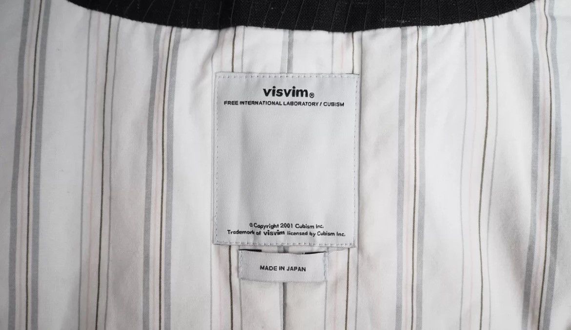 Visvim VISVIM dark gray striped wool blended cotton robe Size US S / EU 44-46 / 1 - 5 Thumbnail