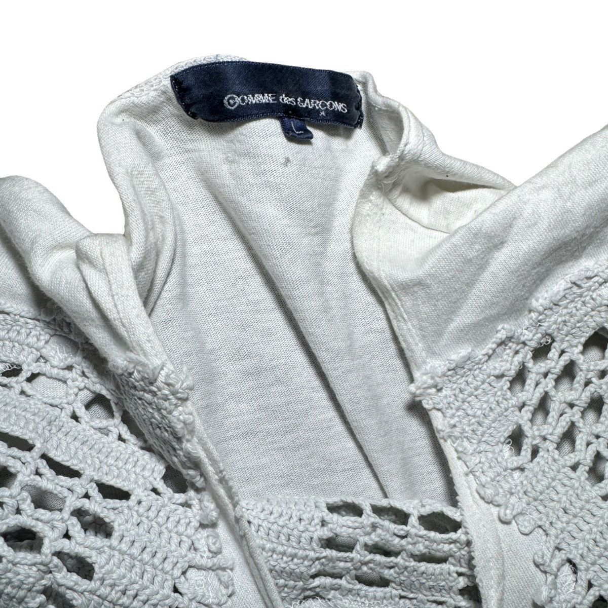 Comme des Garcons Knit Pattern Layer T-Shirt Size US S / EU 44-46 / 1 - 3 Thumbnail