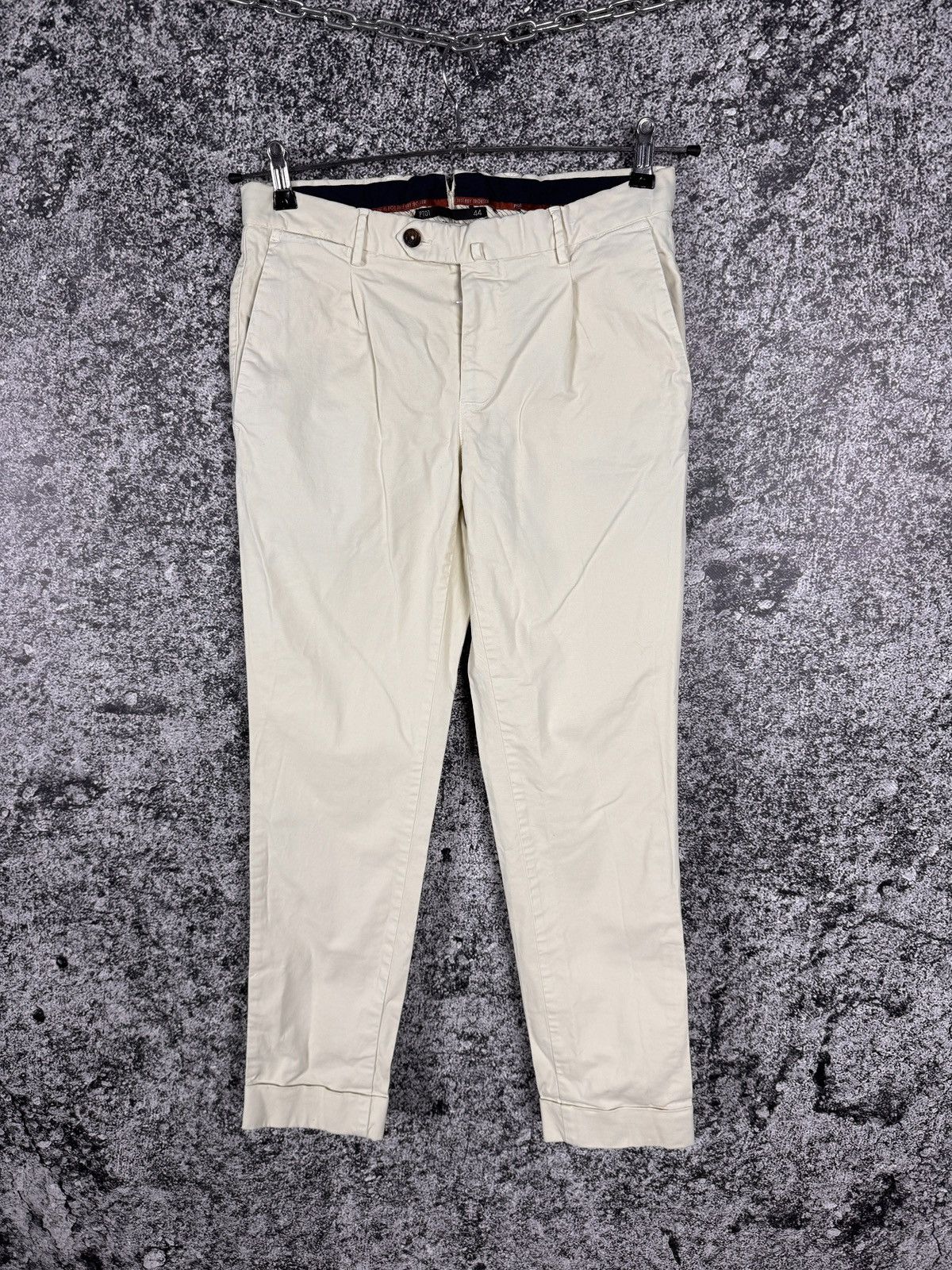 Japanese Brand Men’s PT01 Slim Fit Chino Japanese Pants Trouser Size 44 Size US 30 / EU 46 - 1 Thumbnail