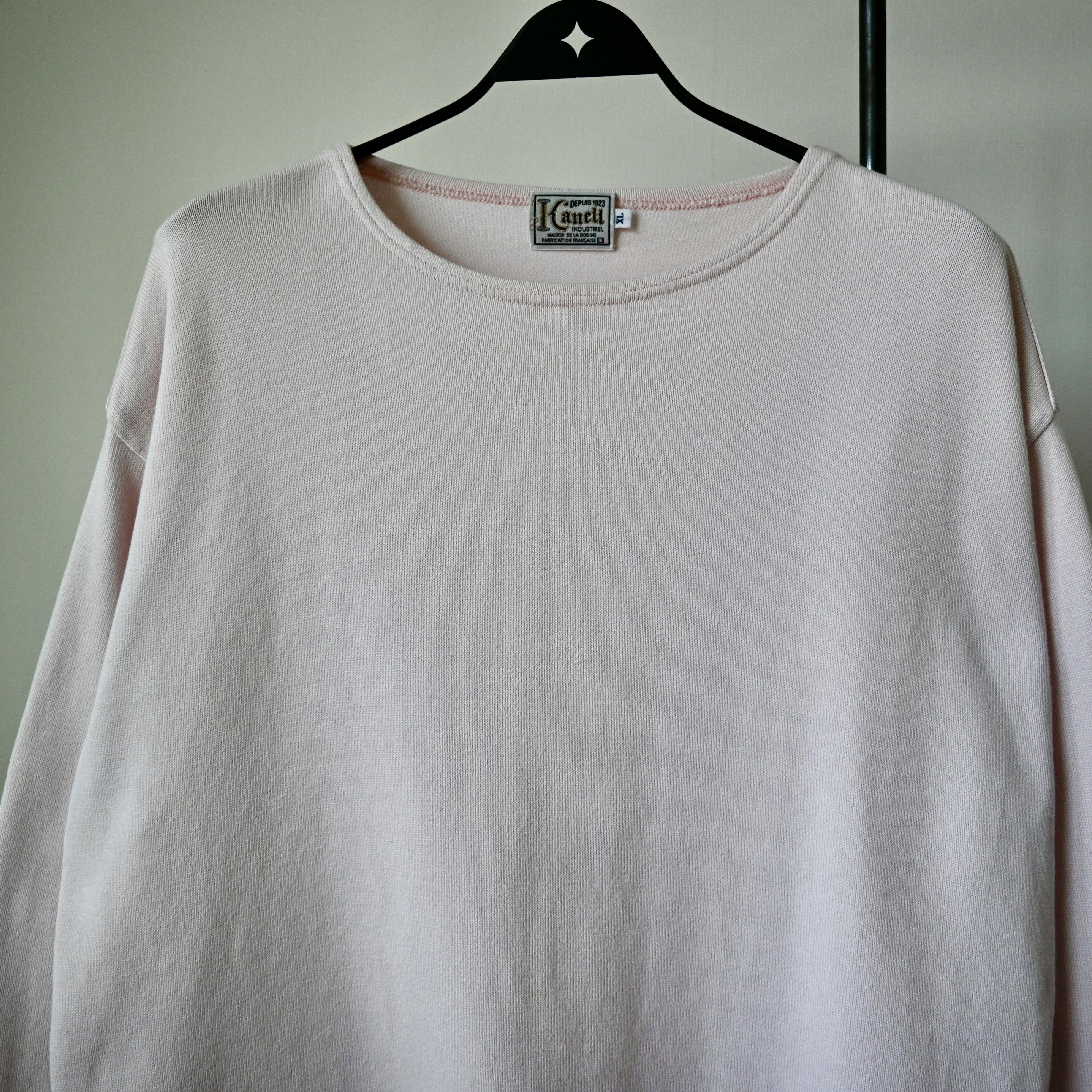 Other KANELL INDUSTRIEL cotton knit Breton shirt, made in France Size US XL / EU 56 / 4 - 6 Thumbnail