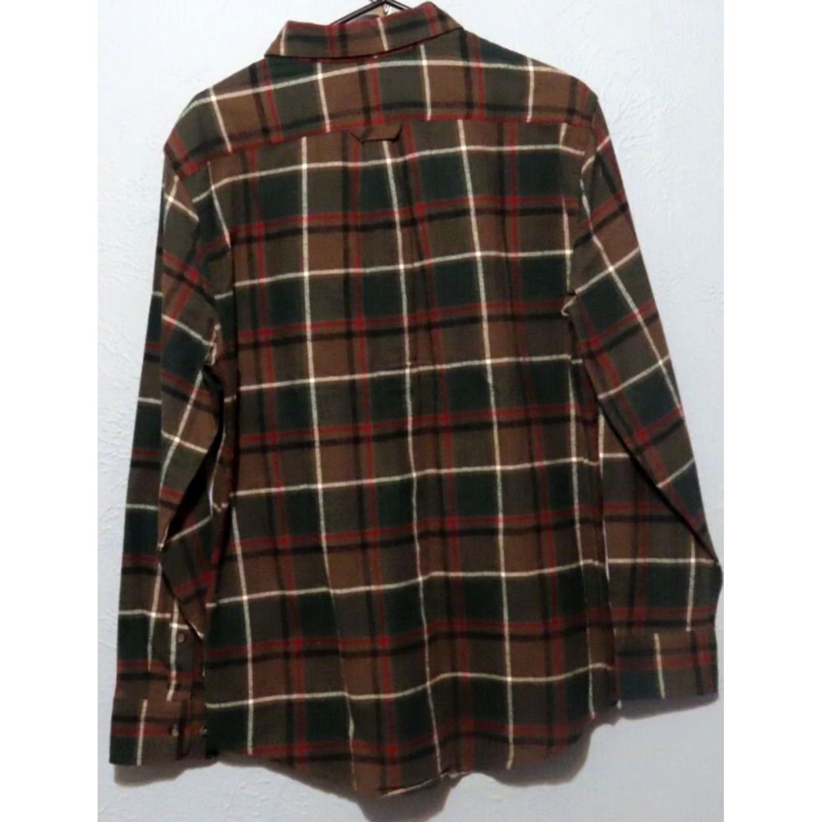 Eddie Bauer Eddie Bauer Shirt Men's M Mocha Overland Plaid Flannel Shirt NWT Size US M / EU 48-50 / 2 - 6 Thumbnail
