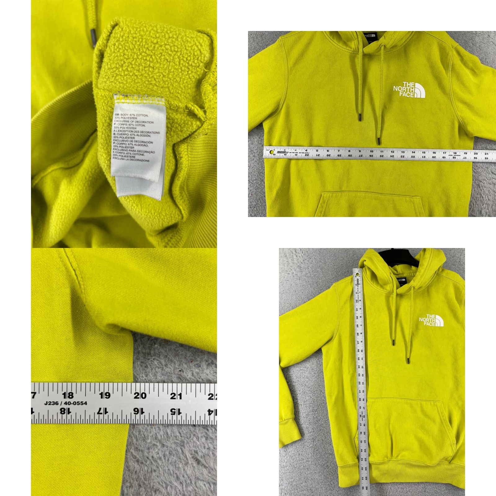 The North Face VINTAGE? No. The North Face Sweater Mens Small Green Pullover Hoodie with Pockets Cotton Crew Neck—Regular Fit, 3-Season Comfort, Green Mens Hoodie Size US S / EU 44-46 / 1 - 8 Thumbnail