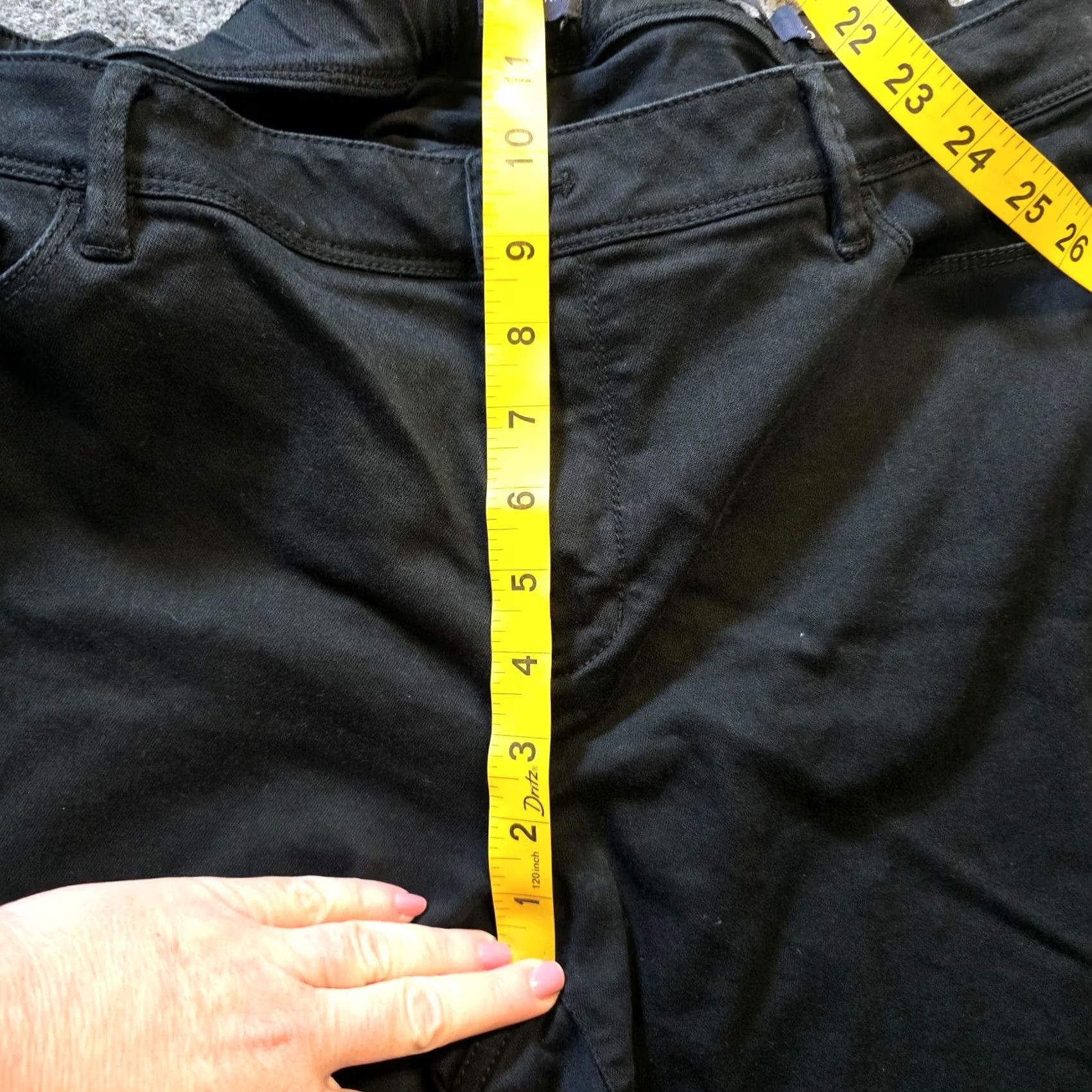 J. Jill J. Jill Jeans Women Size 16 Black Denim Slim Ankle Mid Rise Casual Pants Size 38" / US 16 / IT 52 - 7 Thumbnail