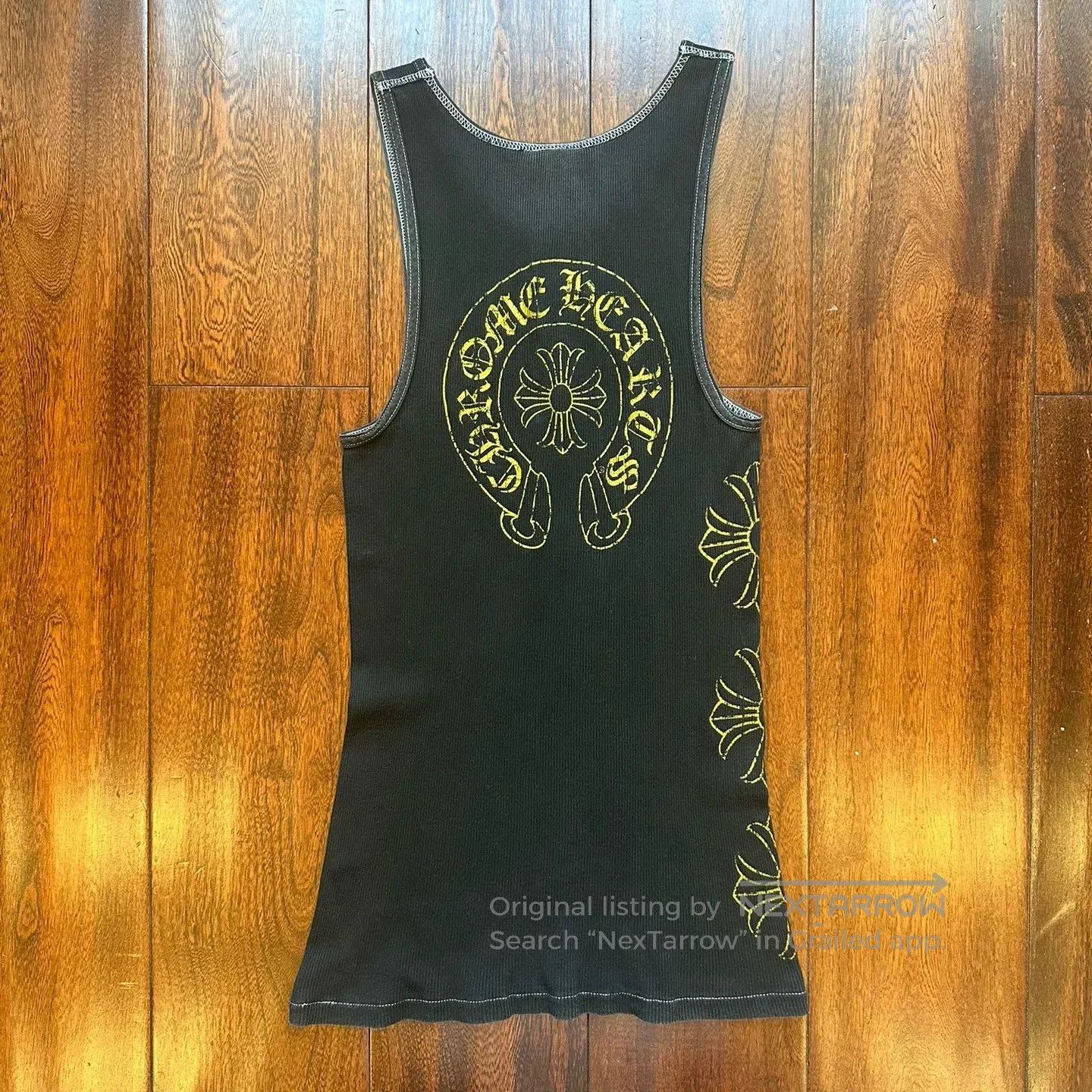 クロムハーツtanktop ヴィンテージ Chrome Hearts × Vintage Chrome Hearts Vintage Foti Tbar Skull Tank