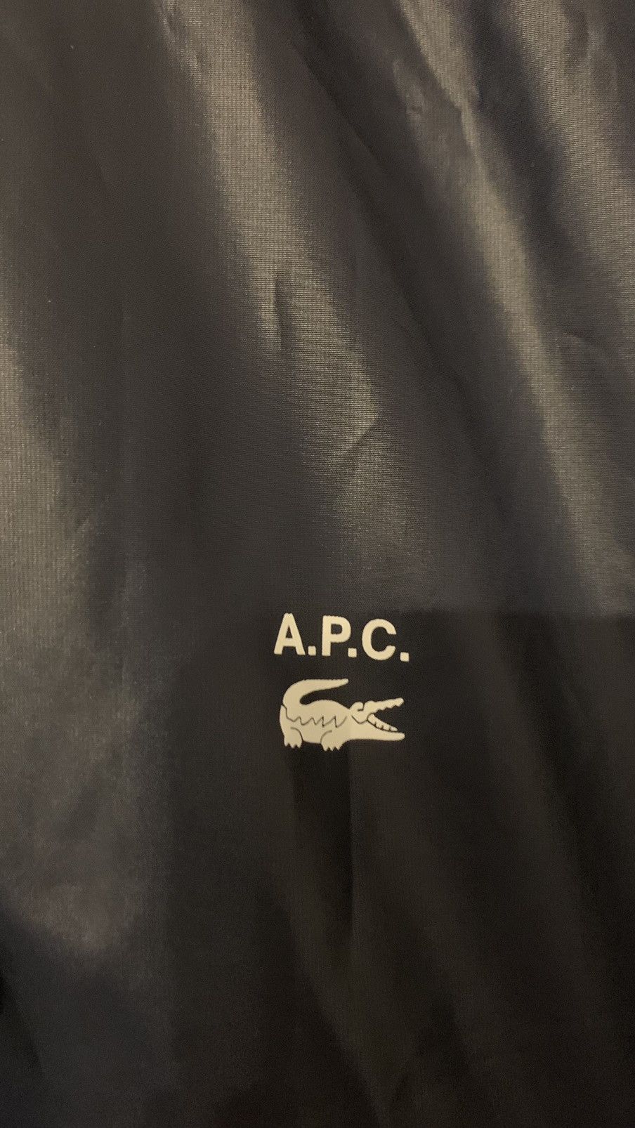 A.P.C. Lacoste A.P.C. Water Resistant Nylon Hooded Jacket size S Size US S / EU 44-46 / 1 - 3 Thumbnail