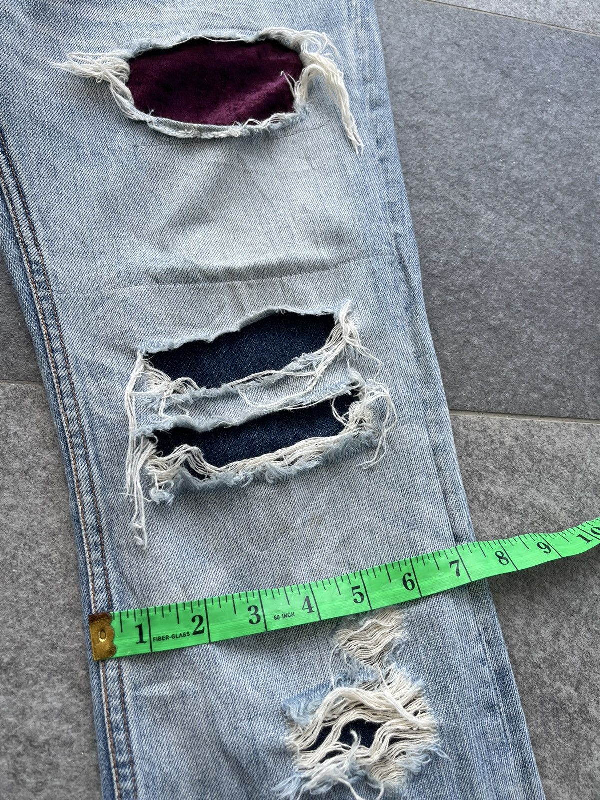 Japanese Brand Vintage Unbrand Distressed Denim Size US 32 / EU 48 - 18 Thumbnail