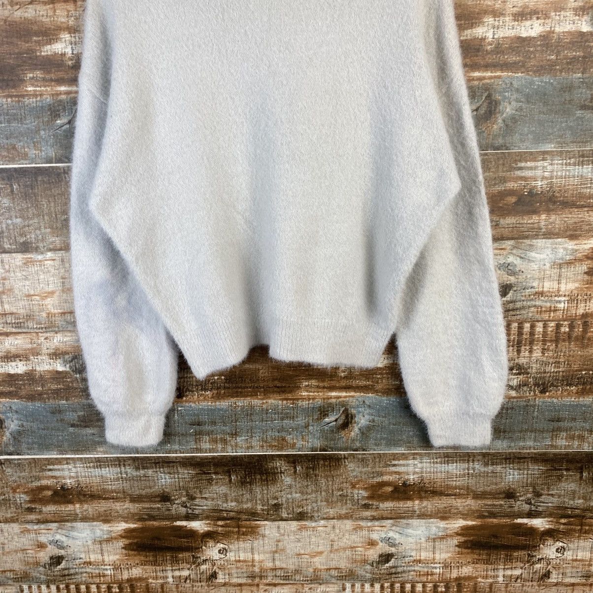 Vintage DL Be Radiance Blue Mohair Knitwear #C1171 Size M / US 6-8 / IT 42-44 - 3 Thumbnail