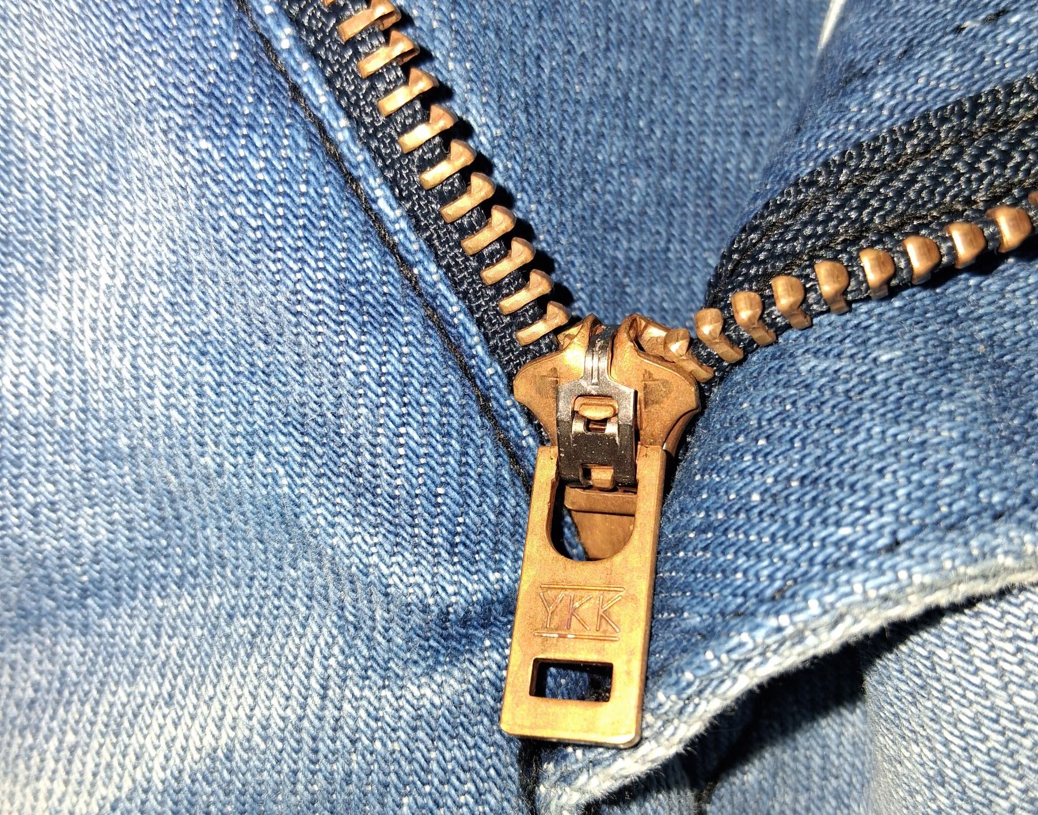 Robins Jeans Omaha Light Wash w/Clear & Sapphire Crystals Size US 36 / EU 52 - 12 Thumbnail