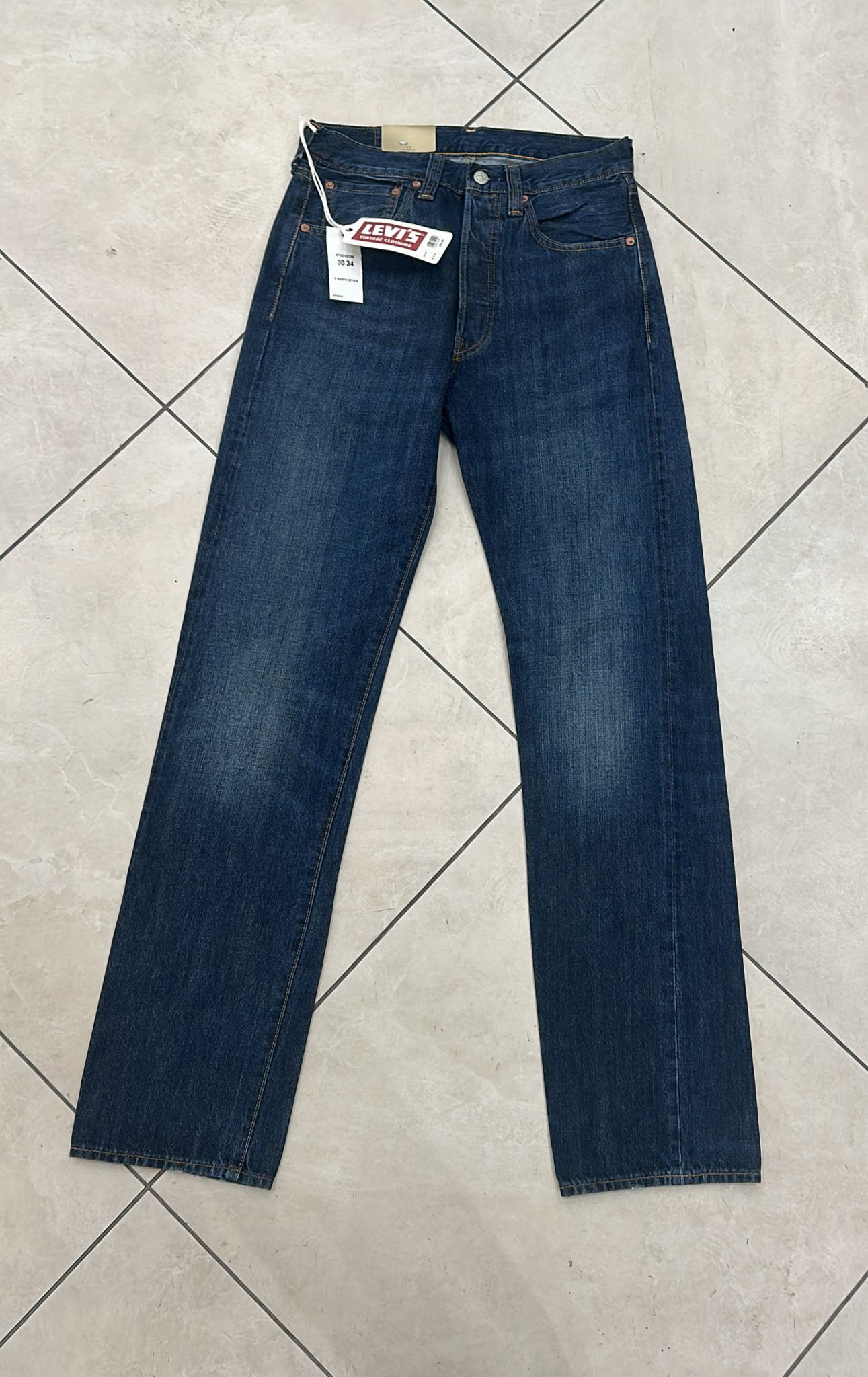 Levi's Vintage Clothing LVC Levi's Vintage Clothing 1947 501XX BigE Selvedge Jeans Size US 30 / EU 46 - 1 Thumbnail