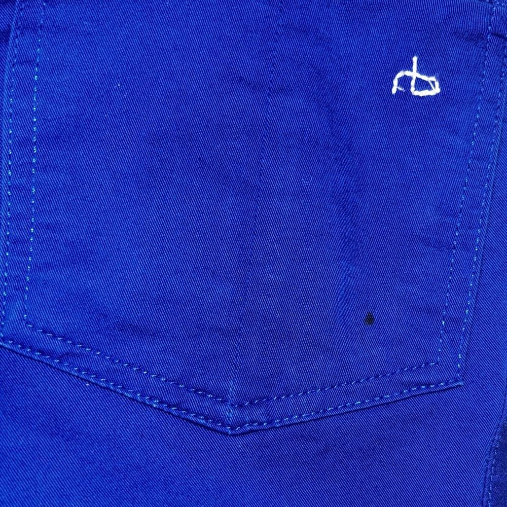 Rag & Bone rag & bone l Cobalt Blue Moto Skinny Jeans Size 28 Size 28" / US 6 / IT 42 - 11 Thumbnail
