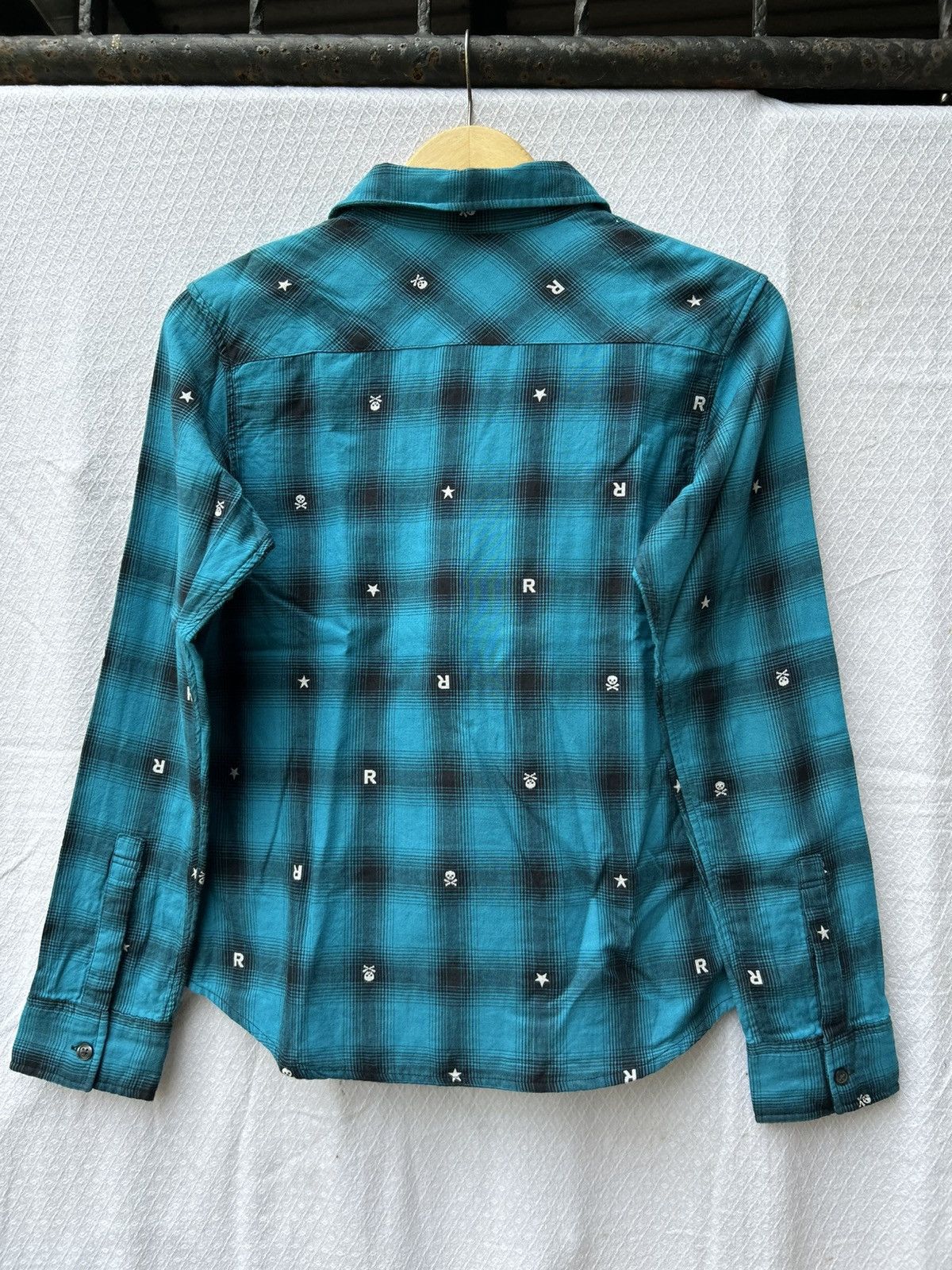 Hysteric Glamour Vampire Rad custom skull flannel shirt Size US S / EU 44-46 / 1 - 2 Thumbnail