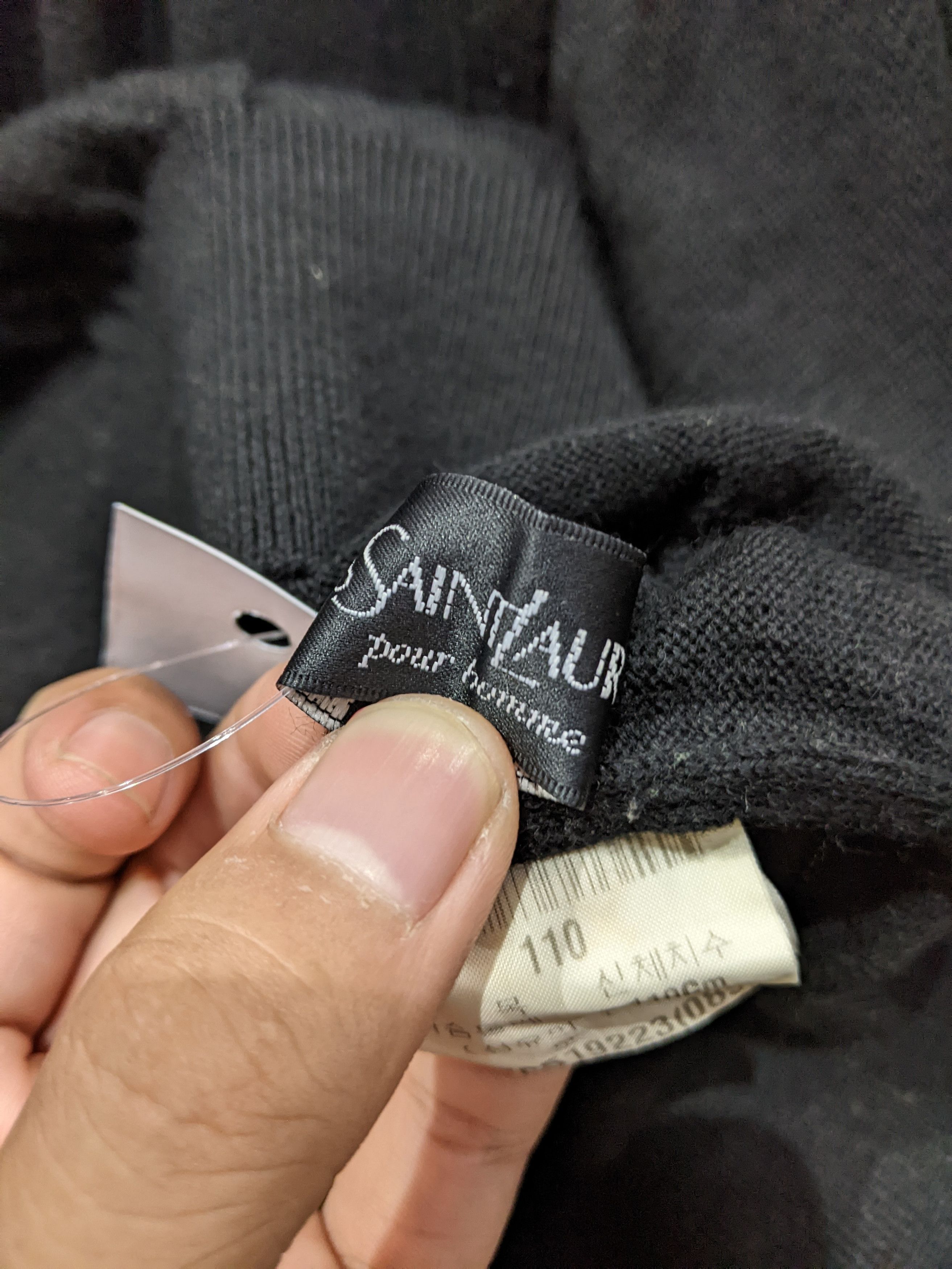 Yves Saint Laurent Yves Saint Laurent Pour Homme Sweater Size US L / EU 52-54 / 3 - 9 Thumbnail