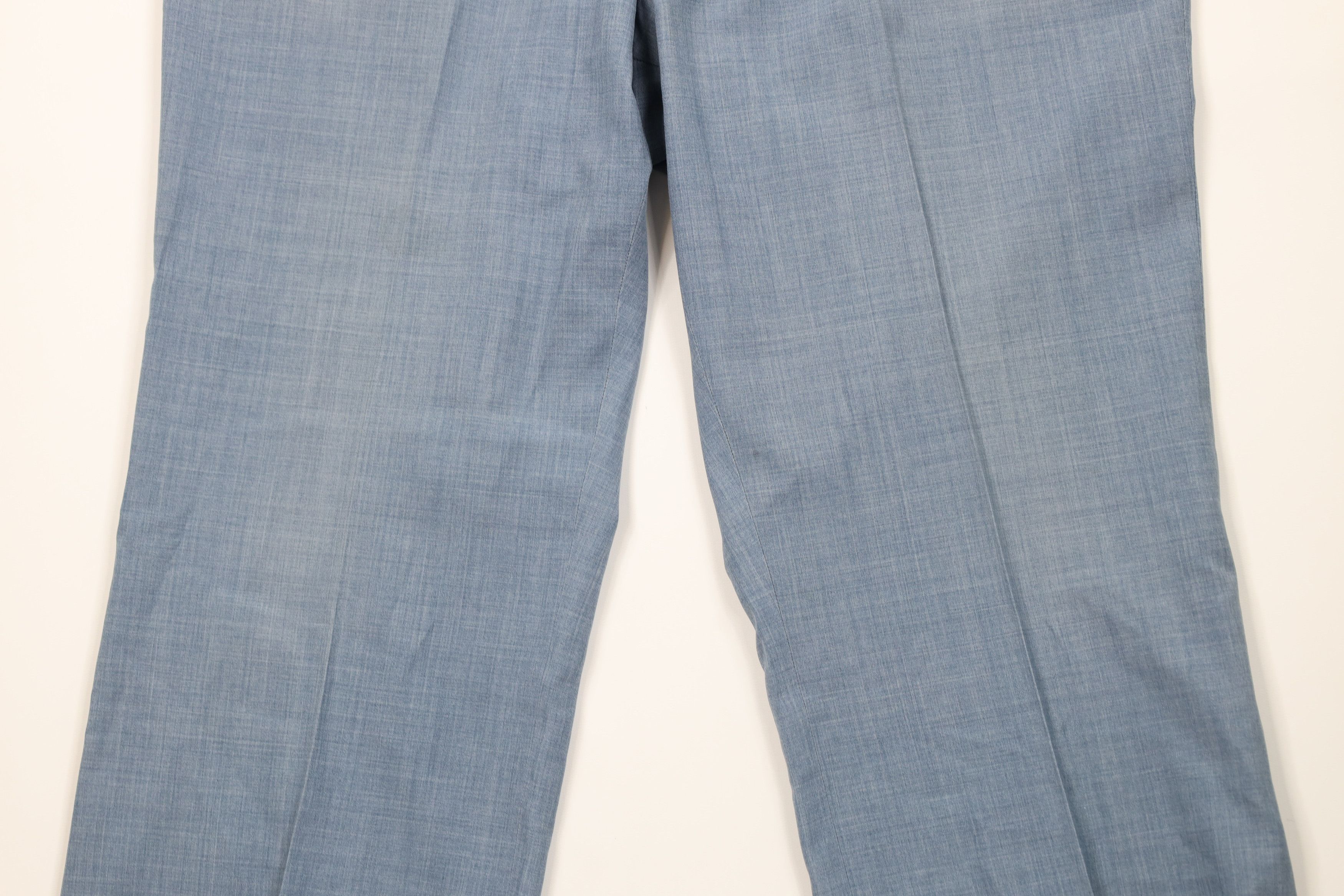 Vintage Vintage 60s Rockabilly Gabardine Bell Bottoms Pants USA Size US 36 / EU 52 - 3 Thumbnail