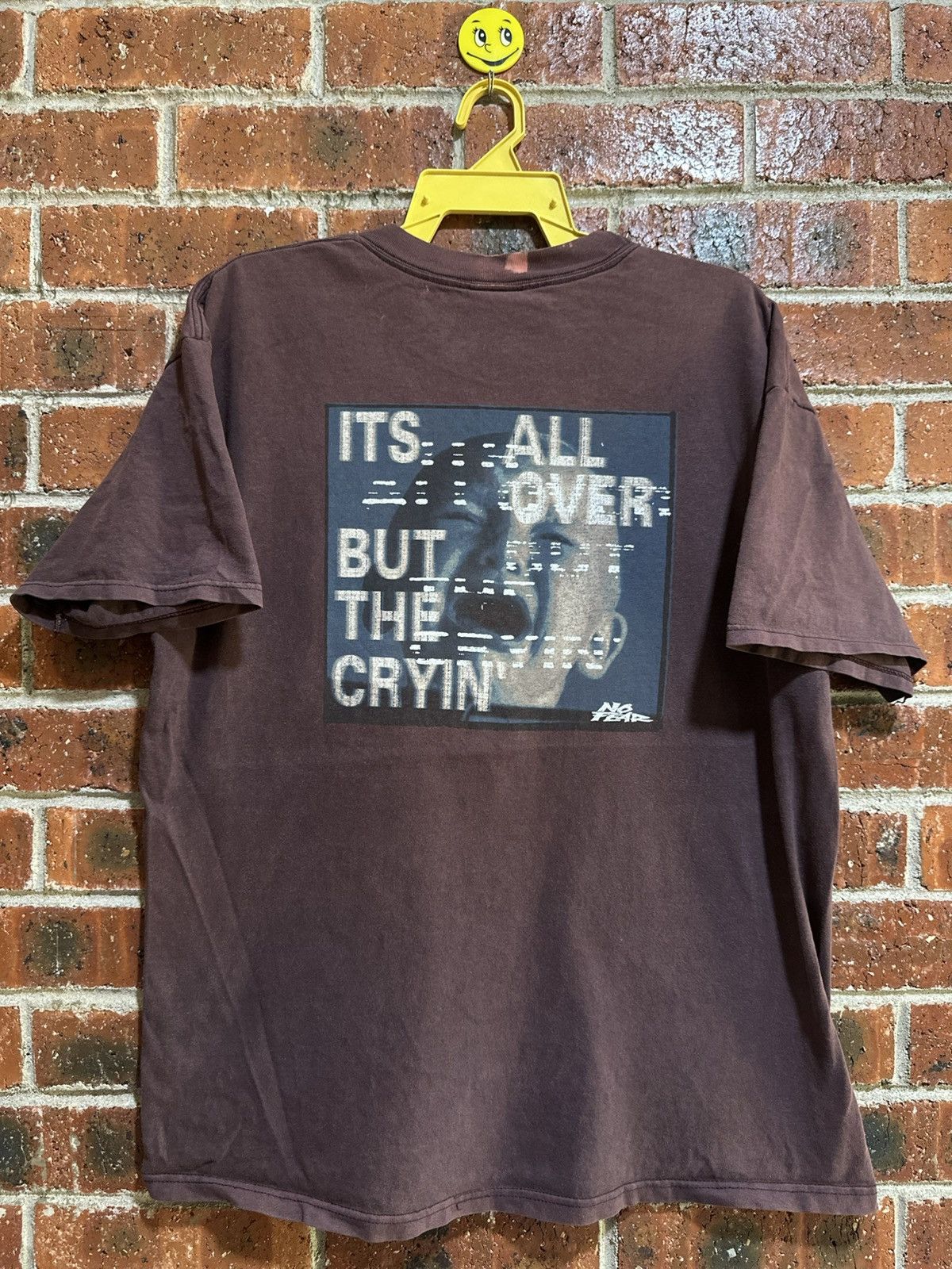 Vintage No Fear It’s All Over But The Crying Faded Tee