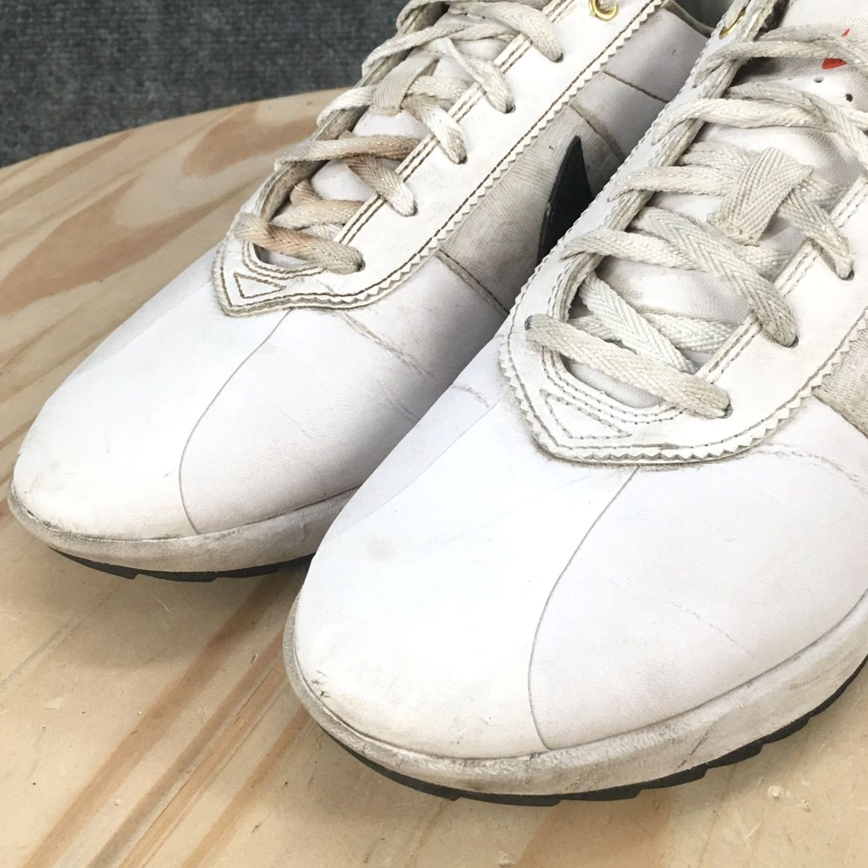 Nike Nike Cortez Golf Sneakers Womens 8.5 White Leather Low Top CI1670-101 Shoes Size M / US 6-8 / IT 42-44 - 4 Thumbnail