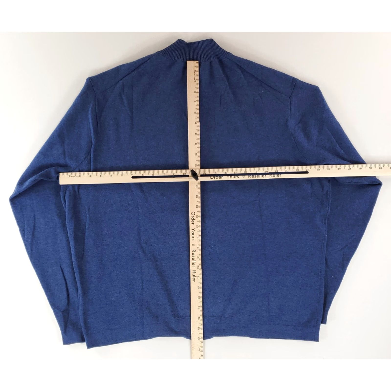 Peter Millar Peter Millar Crown Sport Pullover 1/4 Zip Sweater Blue Mens XXL Size US XXL / EU 58 / 5 - 6 Thumbnail