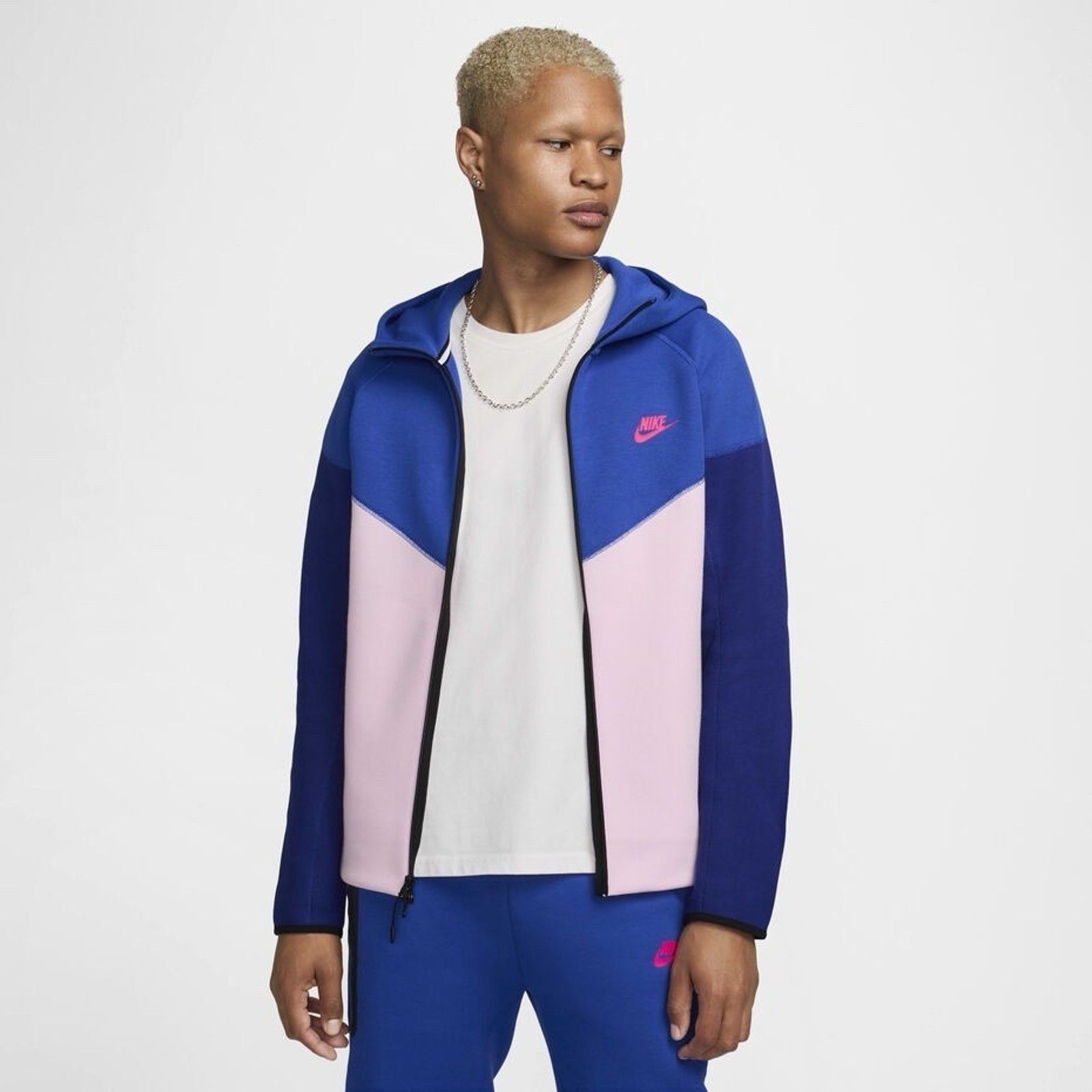Nike Nike Tech Men’s Medium Sportswear Fleece Windrunner Full Zip Size US M / EU 48-50 / 2 - 1 Thumbnail