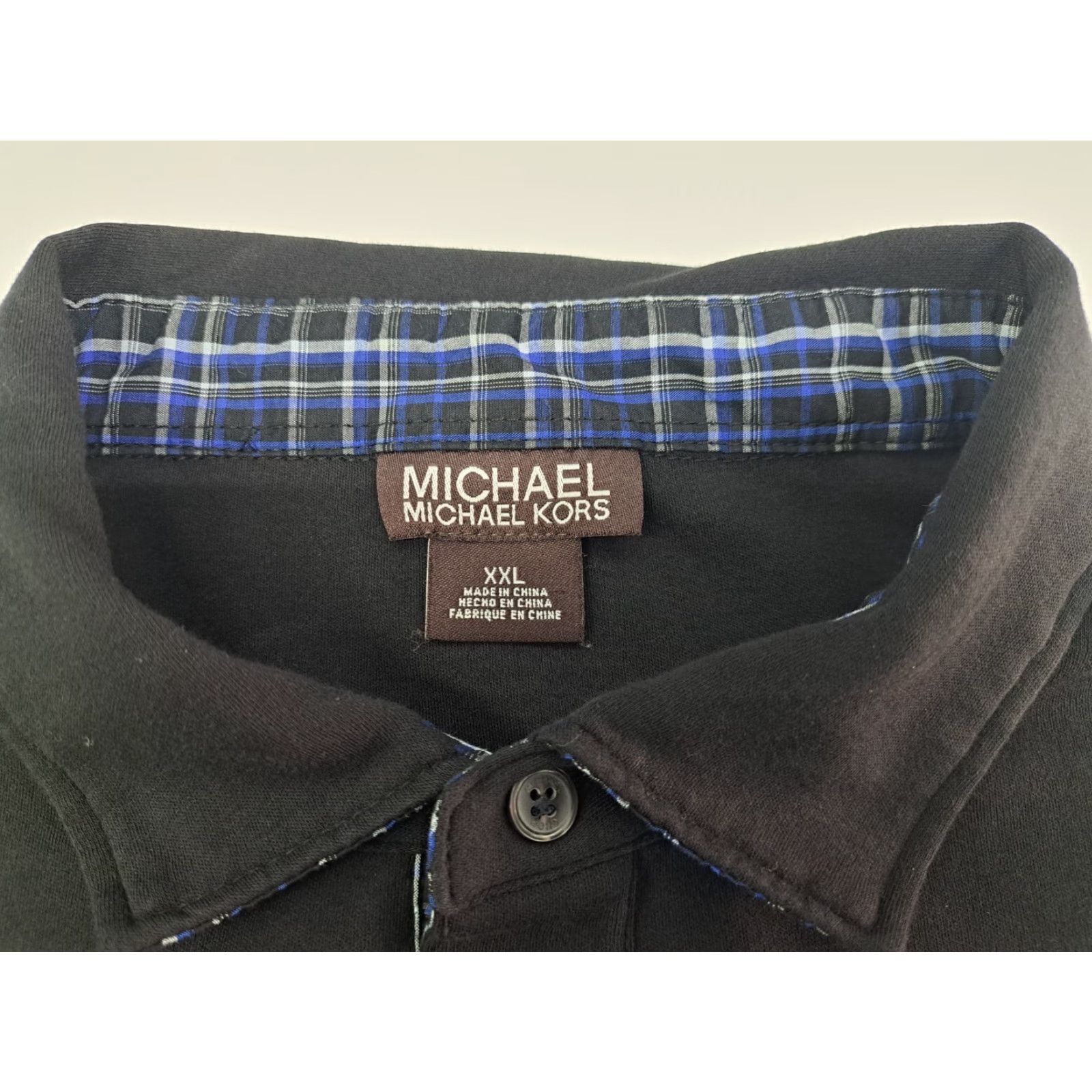 Michael Kors Michael Kors Sweater Men 2XL Long Sleeve Crew Neck 3 Button 100% Cotton Black Knit Logo Pullover Fashion Cold Weather Casual Business Formal Mens Size US XXL / EU 58 / 5 - 2 Thumbnail