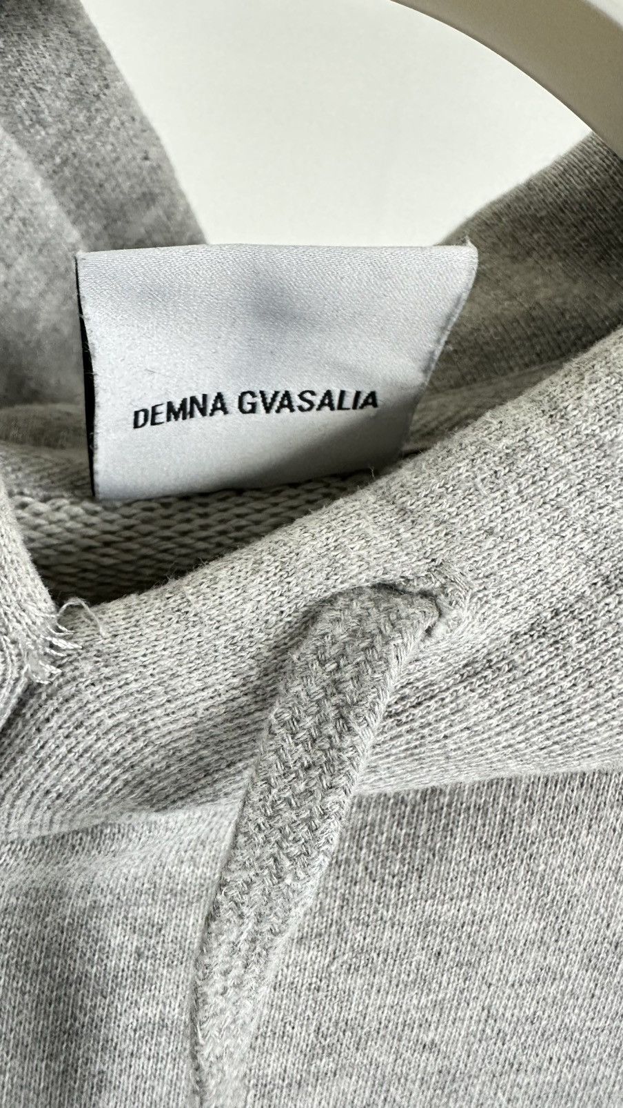 Vetements Vetements deconstructed hoodie grey M Size US M / EU 48-50 / 2 - 6 Thumbnail
