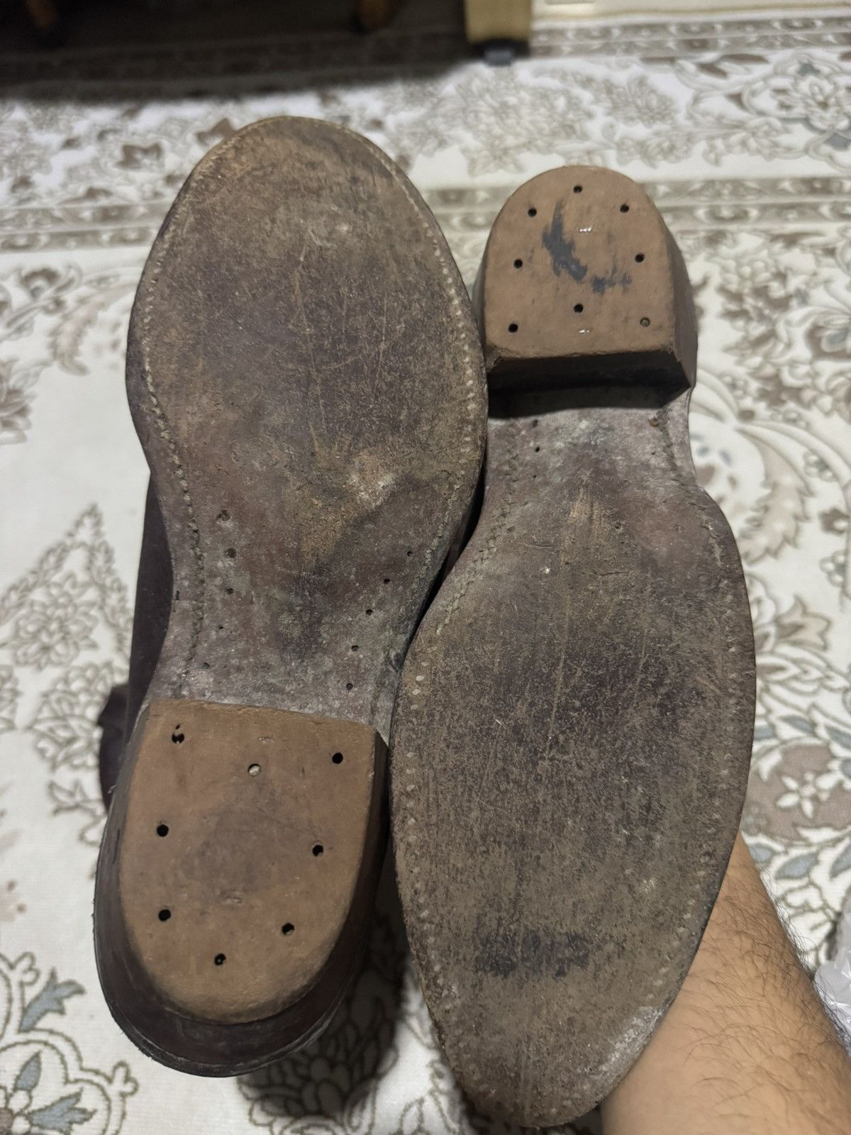 Vintage Vtg Boulet Canada Leather Western Gerico Boots Size US 11.5 / EU 44-45 - 8 Thumbnail