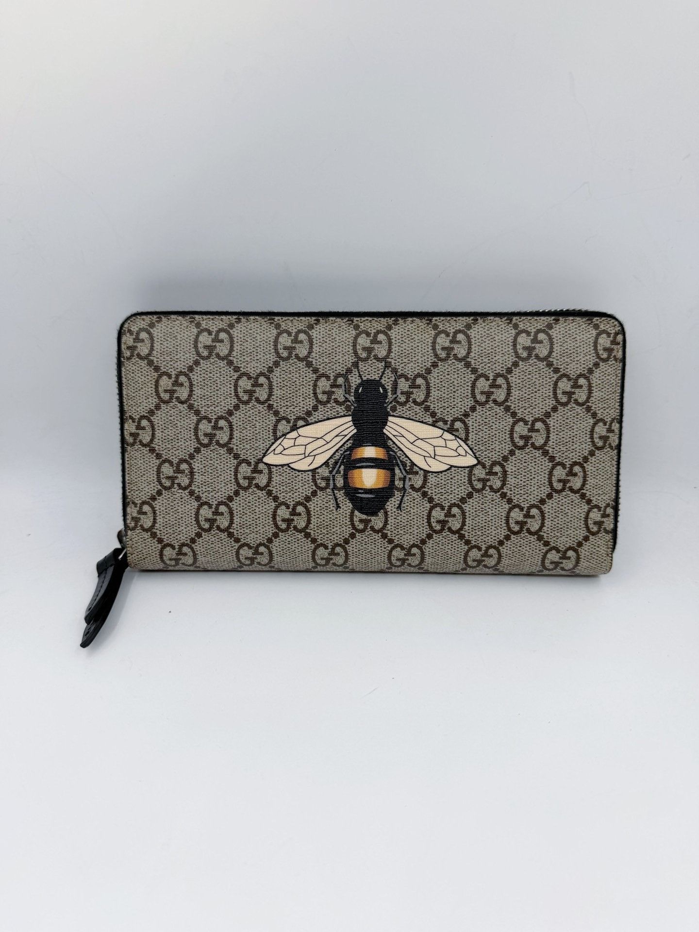 Gucci Gucci GG Monogram Bee Print Long Wallet Size ONE SIZE - 1 Thumbnail
