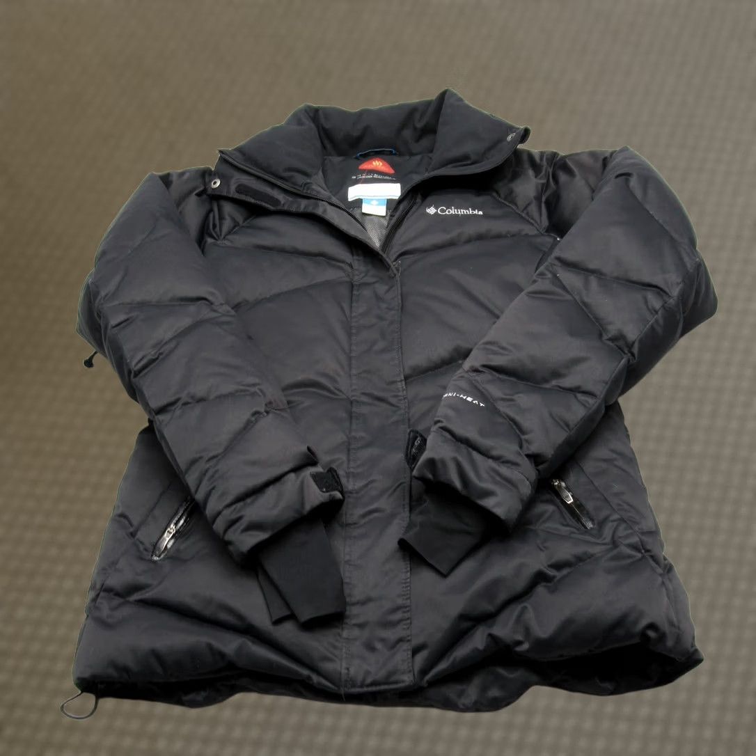 Vintage Columbia Jacket Womens S Black Women Lay Down Thermal Omni Heat Full Zip Size S / US 4 / IT 40 - 1 Thumbnail