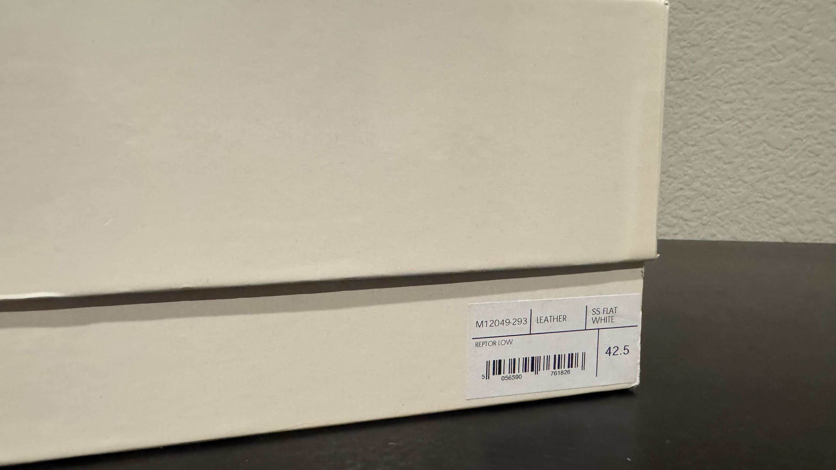 Represent Clo. Represent Reptor Low SS Flat White M12049-293 Size US 9.5 / EU 42-43 - 5 Thumbnail