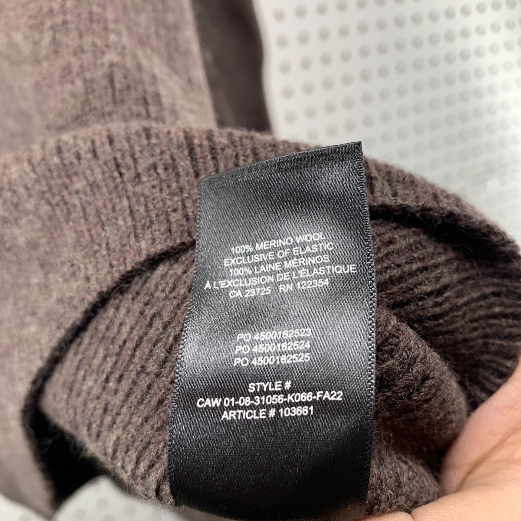 Vintage Babaton Merino Wool Turtleneck Sweater Brown Womens Large Pullover Long Sleeve Adult Regular Size Large Brown Kontemporary? Size L / US 10 / IT 46 - 5 Thumbnail