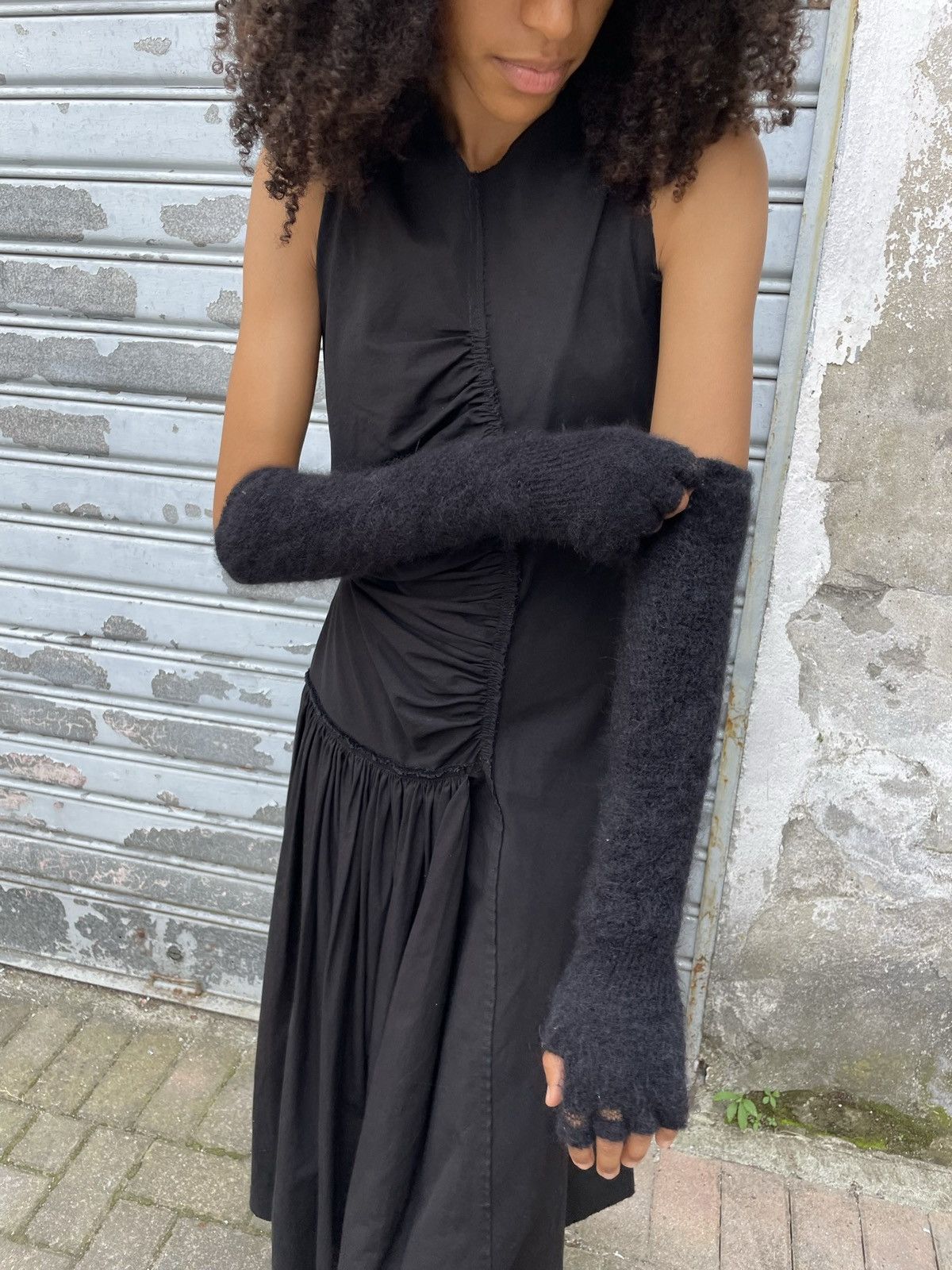 Lost & Found Ria Dunn Amazing Lost & Found Ria Dunn Mohair Mitten Gloves Size ONE SIZE - 2 Thumbnail