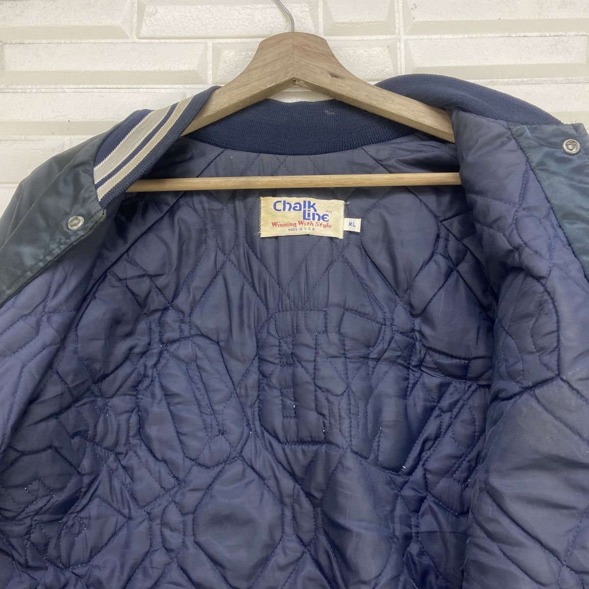 NFL Vintage NFL Cowboys by Chalk Line Big Logo Jacket Size US XL / EU 56 / 4 - 24 Thumbnail