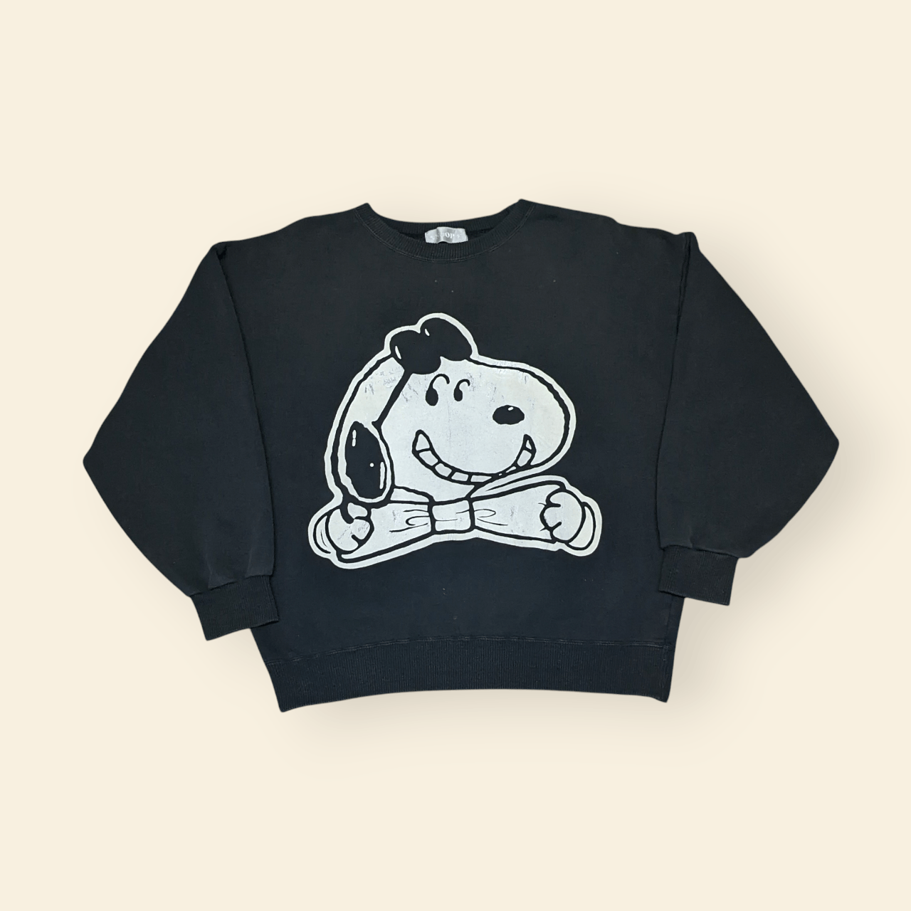 Cartoon Network × Peanuts × Vintage Vintage 70s 80s Snoopy Joe Cool Peanuts Sweatshirt Size US M / EU 48-50 / 2 - 1 Thumbnail