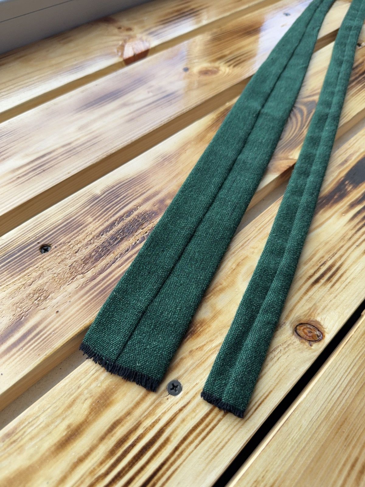 Japanese Brand Japanese Archive Retro 80s Issey Style Green Textured Linen Size ONE SIZE - 7 Thumbnail