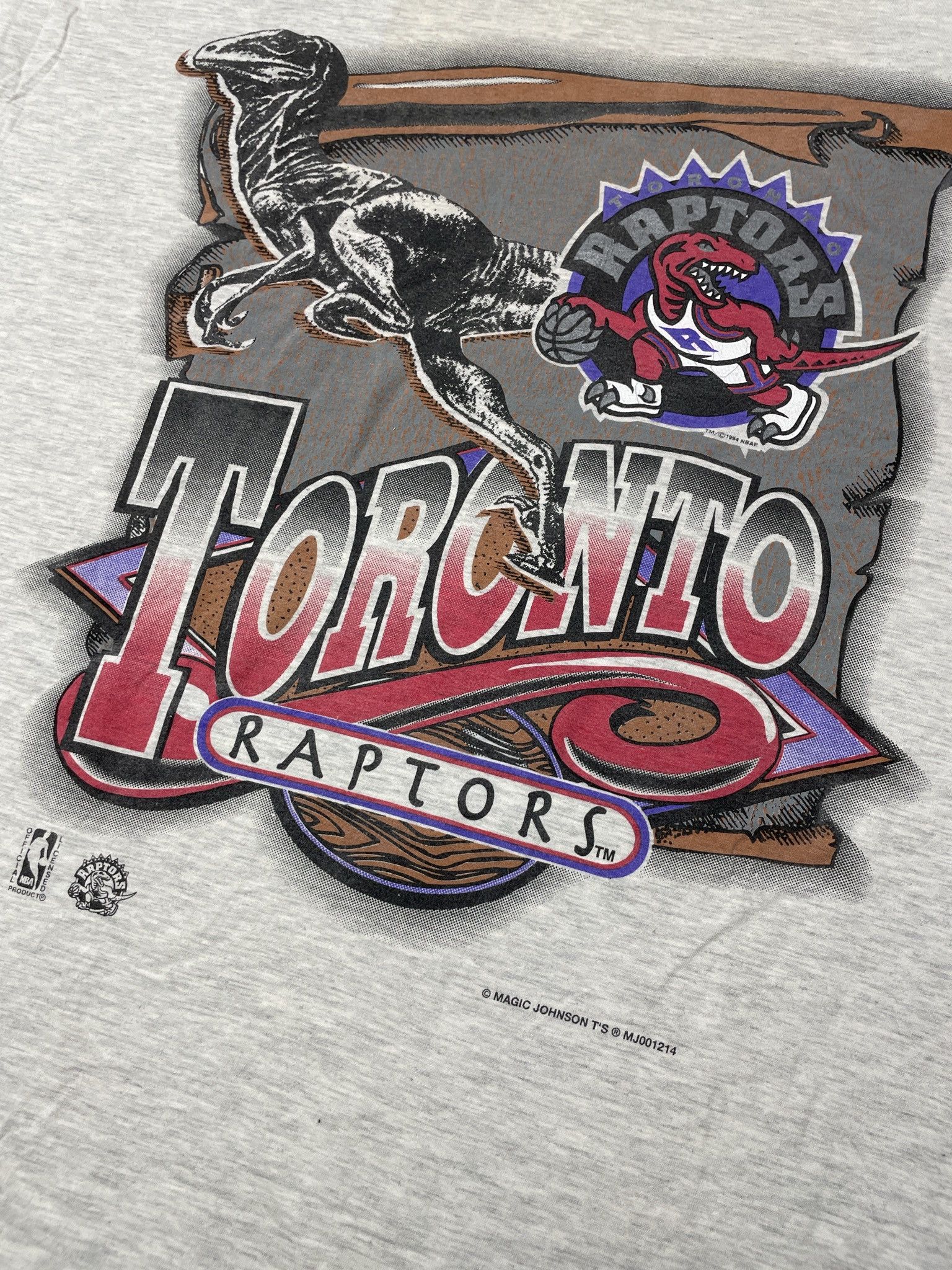 Other Vintage 90s NBA Toronto Raptors T-Shirt Size US XL / EU 56 / 4 - 2 Thumbnail