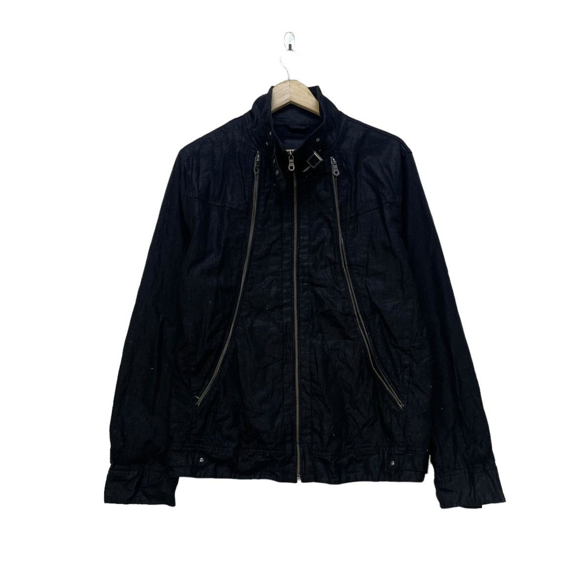 Mossimo 💥Japanese Brand Mossimo Asymmetrical Long ZIP Jacket Size US M / EU 48-50 / 2 - 2 Thumbnail