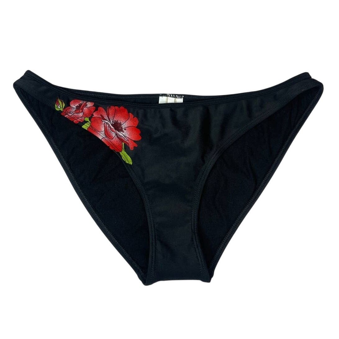 Madewell NWT Madewell Black Bikini Bottoms Women's Size Small Size S / US 4 / IT 40 - 1 Thumbnail