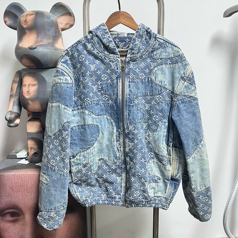 Louis Vuitton Full print denim jacket 2504-Nextarrow