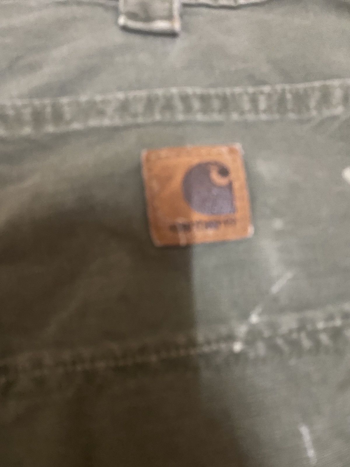 Carhartt Vintage Carhartt OG thrashed paint carpenter pants Size US 33 - 7 Thumbnail