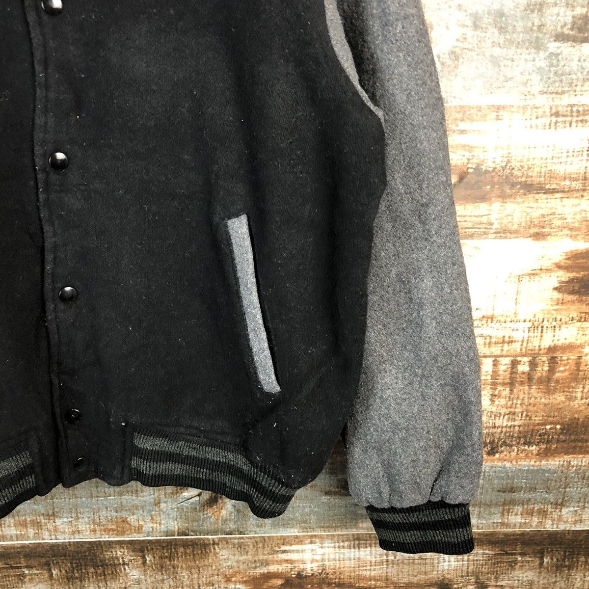 Japanese Brand Japanese Brand Black Bombers varsity Jacket #A1305 Size US M / EU 48-50 / 2 - 8 Thumbnail