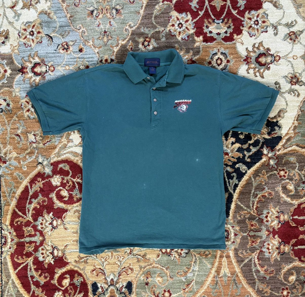 NHL × Vintage Vintage Y2K Buffalo Sabres Polo Shirt Size US M / EU 48-50 / 2 - 1 Thumbnail