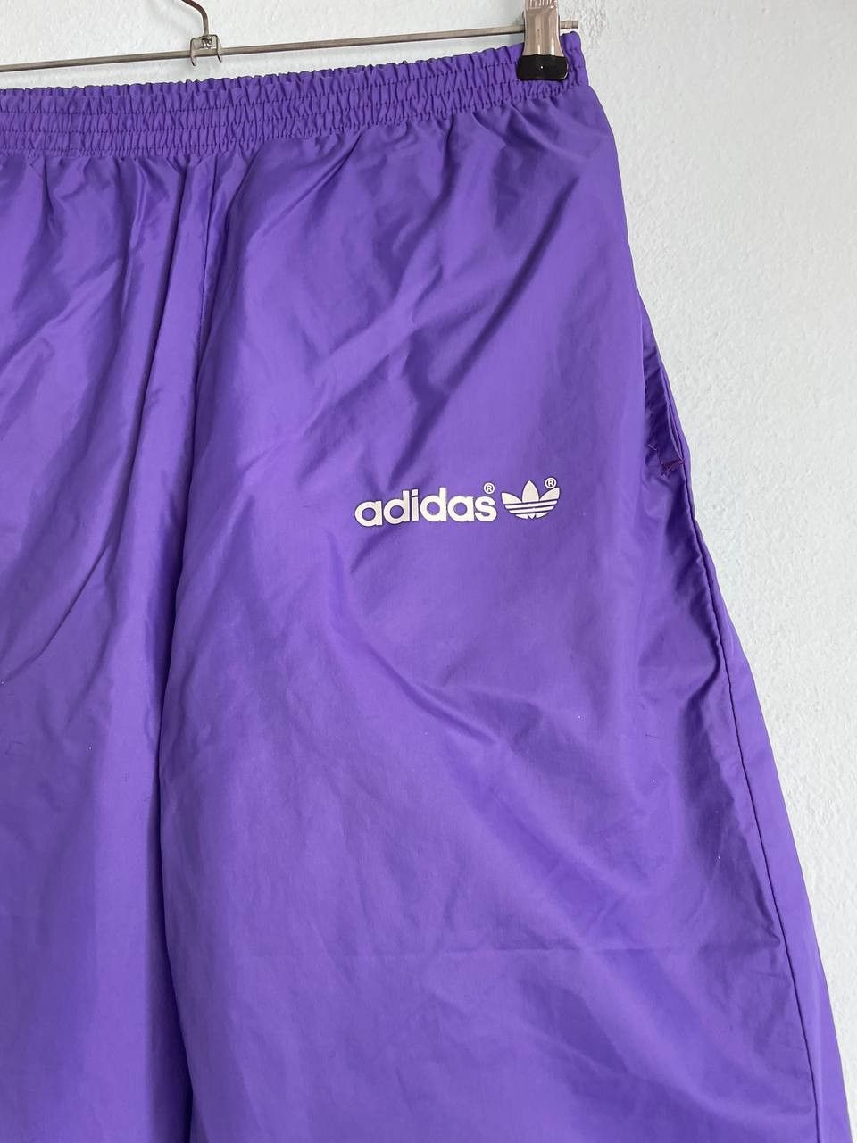 Adidas Vintage Adidas Ventex Nylon Track Pants Joggers 80s Size US 30 / EU 46 - 4 Thumbnail